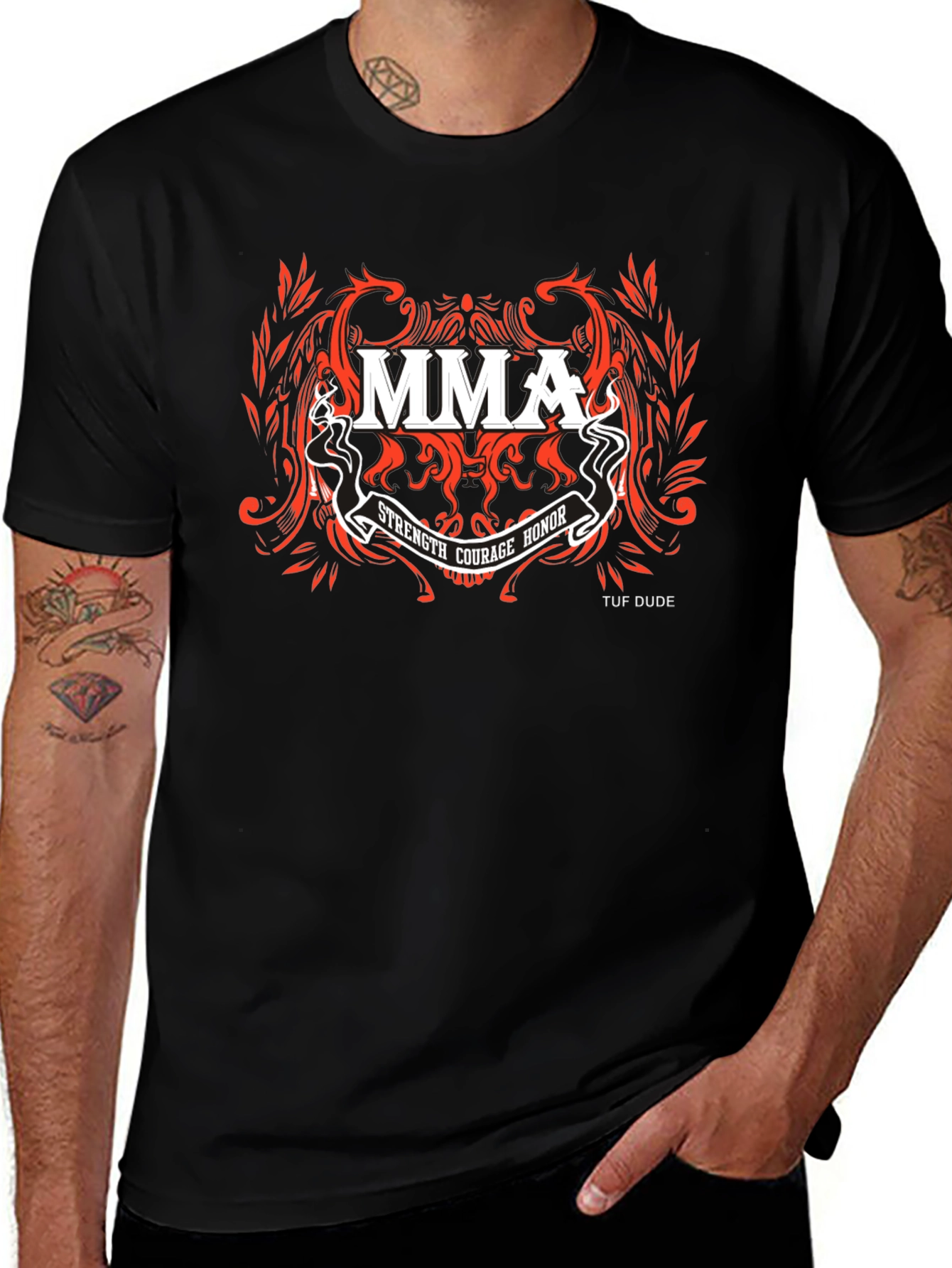 MMA Strength Courage Honor T-Shirt