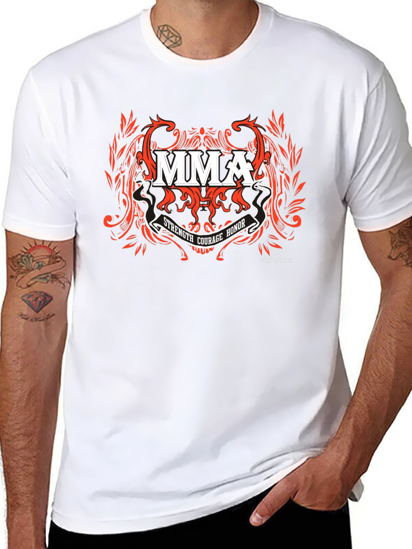 MMA Strength Courage Honor T-Shirt