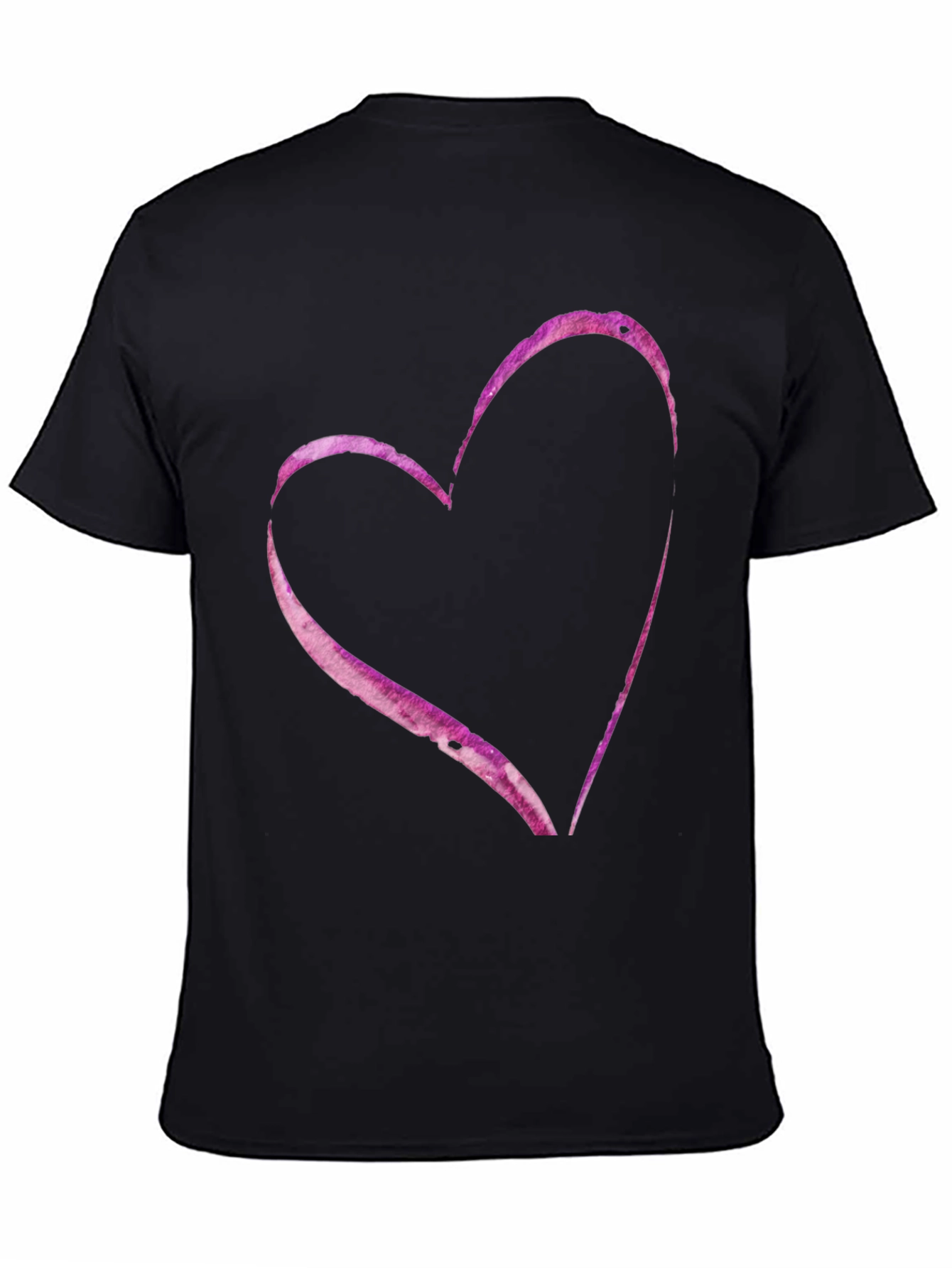 Heart Print Casual T-Shirt