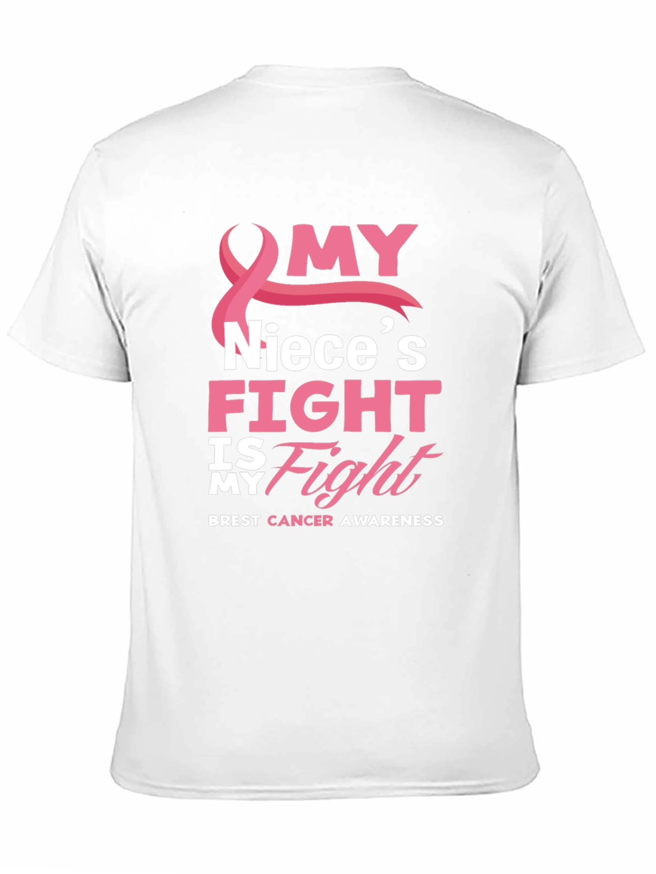 My Nieces Fight Breast Cancer Awareness T-Shirt