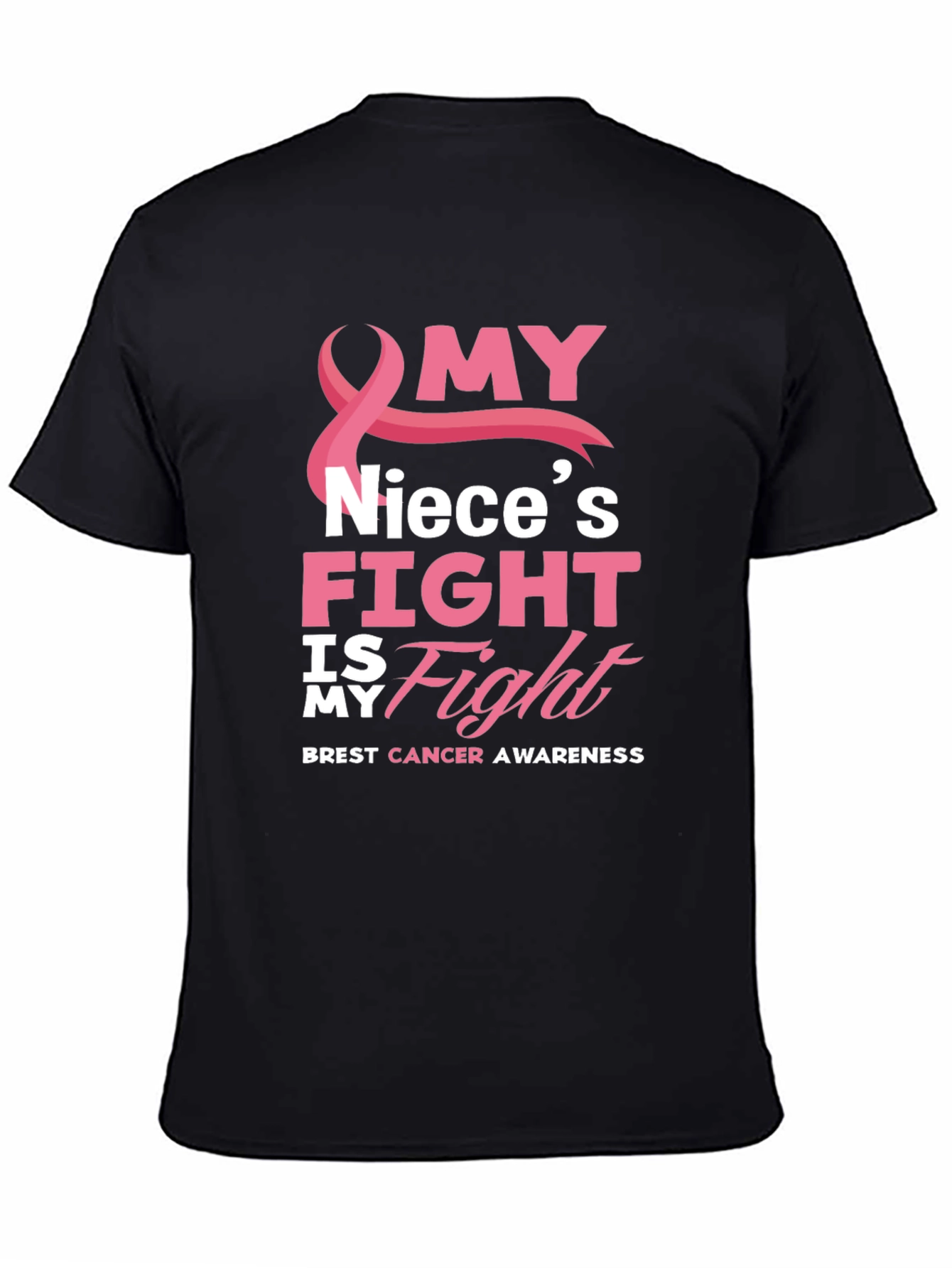 My Nieces Fight Breast Cancer Awareness T-Shirt