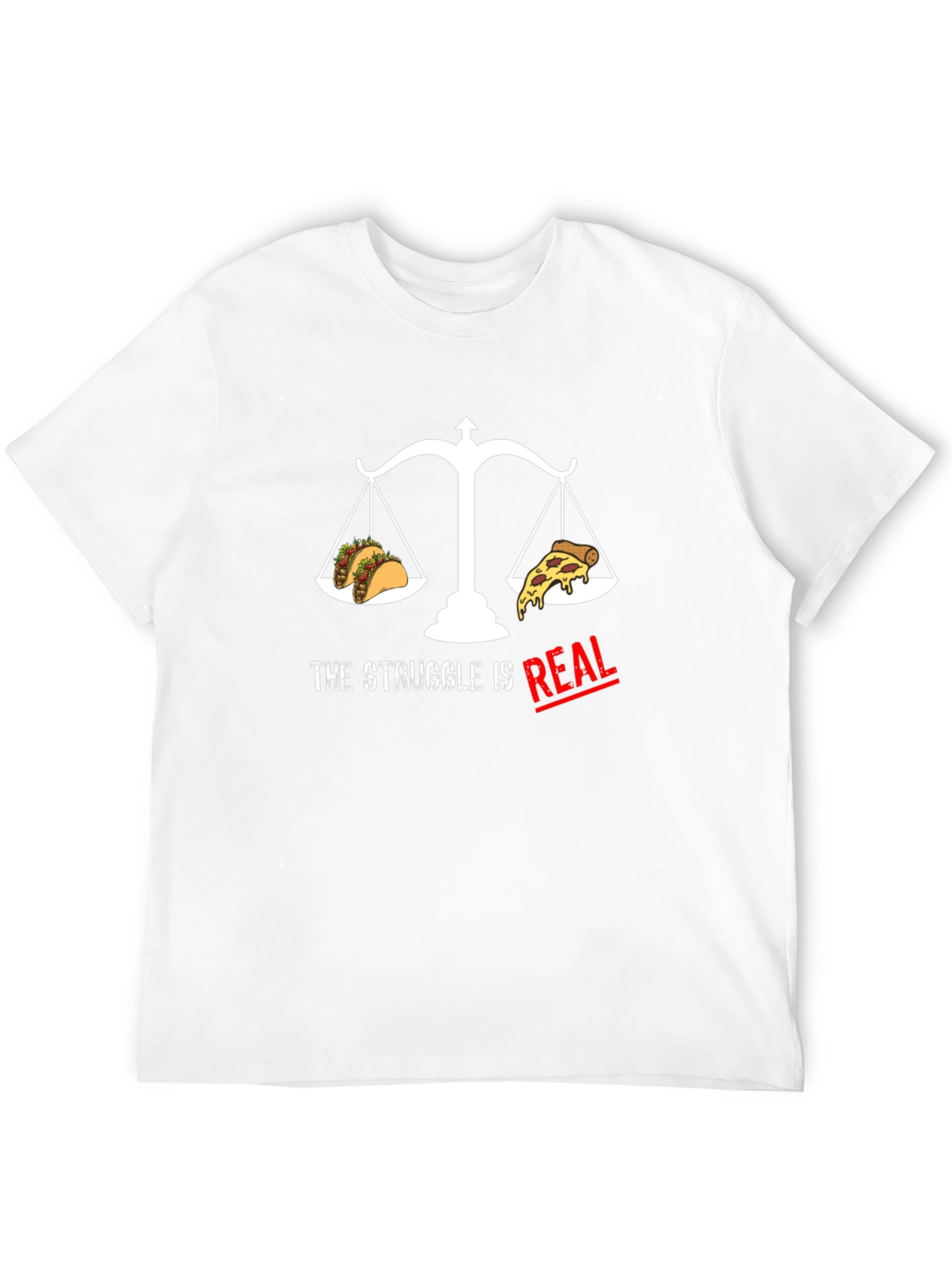 Taco vs Pizza Funny T-Shirt