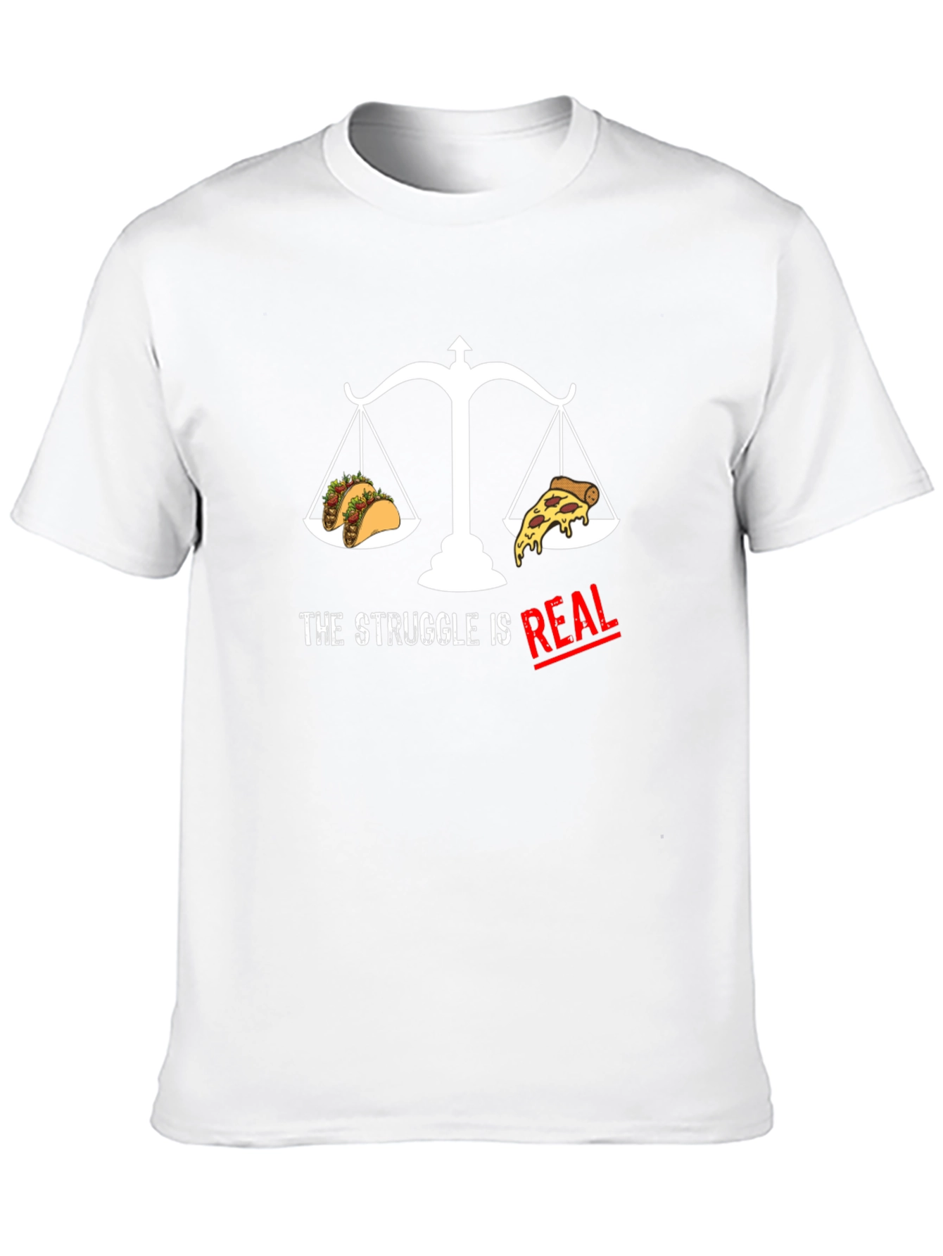 Taco vs Pizza Funny T-Shirt