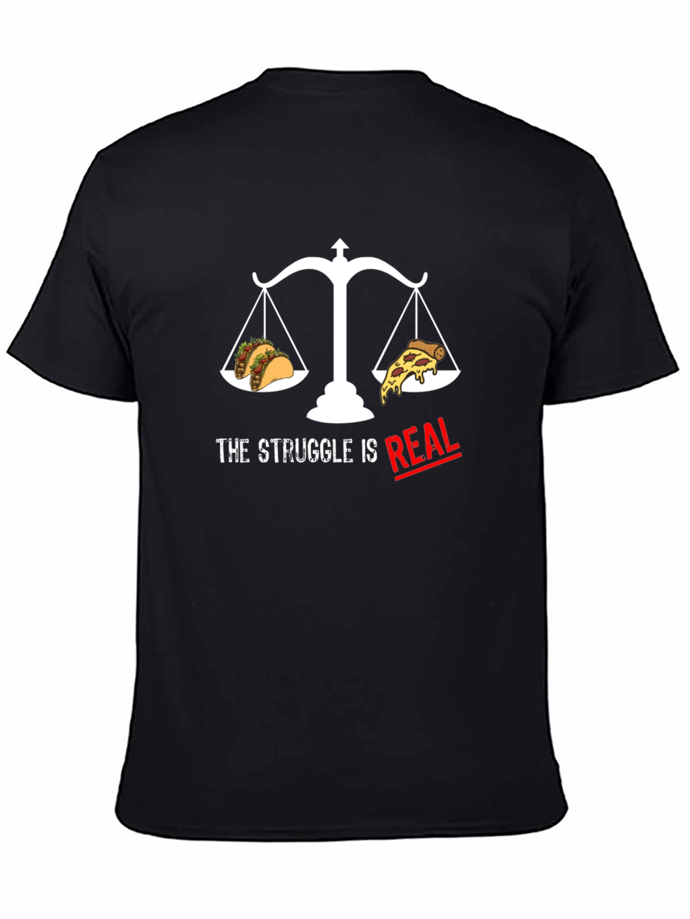 Taco vs Pizza Funny T-Shirt