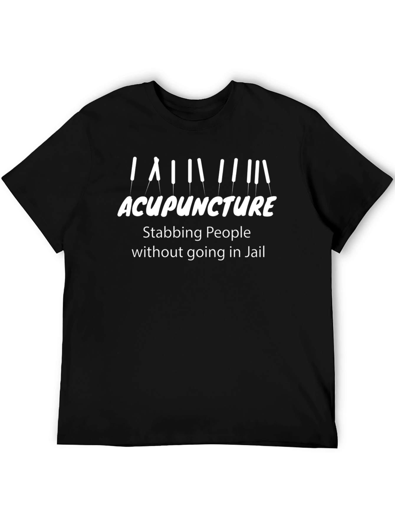Acupuncture Stabbing People T-Shirt