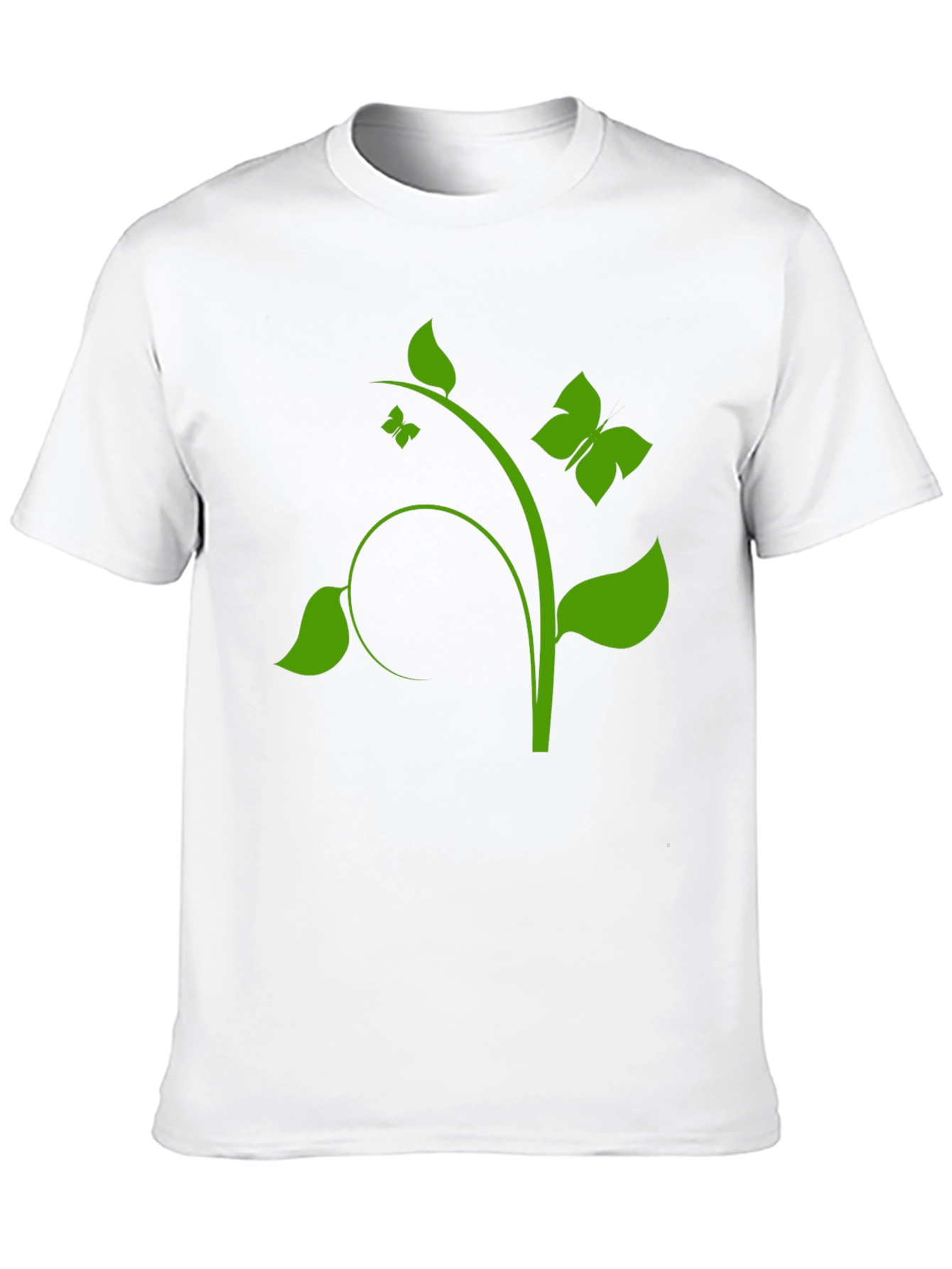 Natures Touch Black T-Shirt