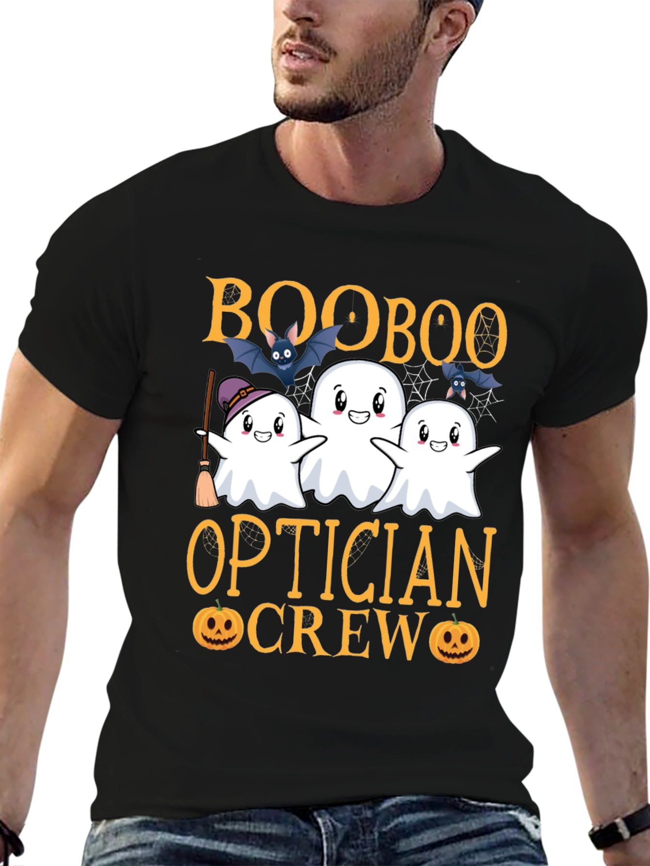 Boo Boo Optician Crew Halloween T-Shirt