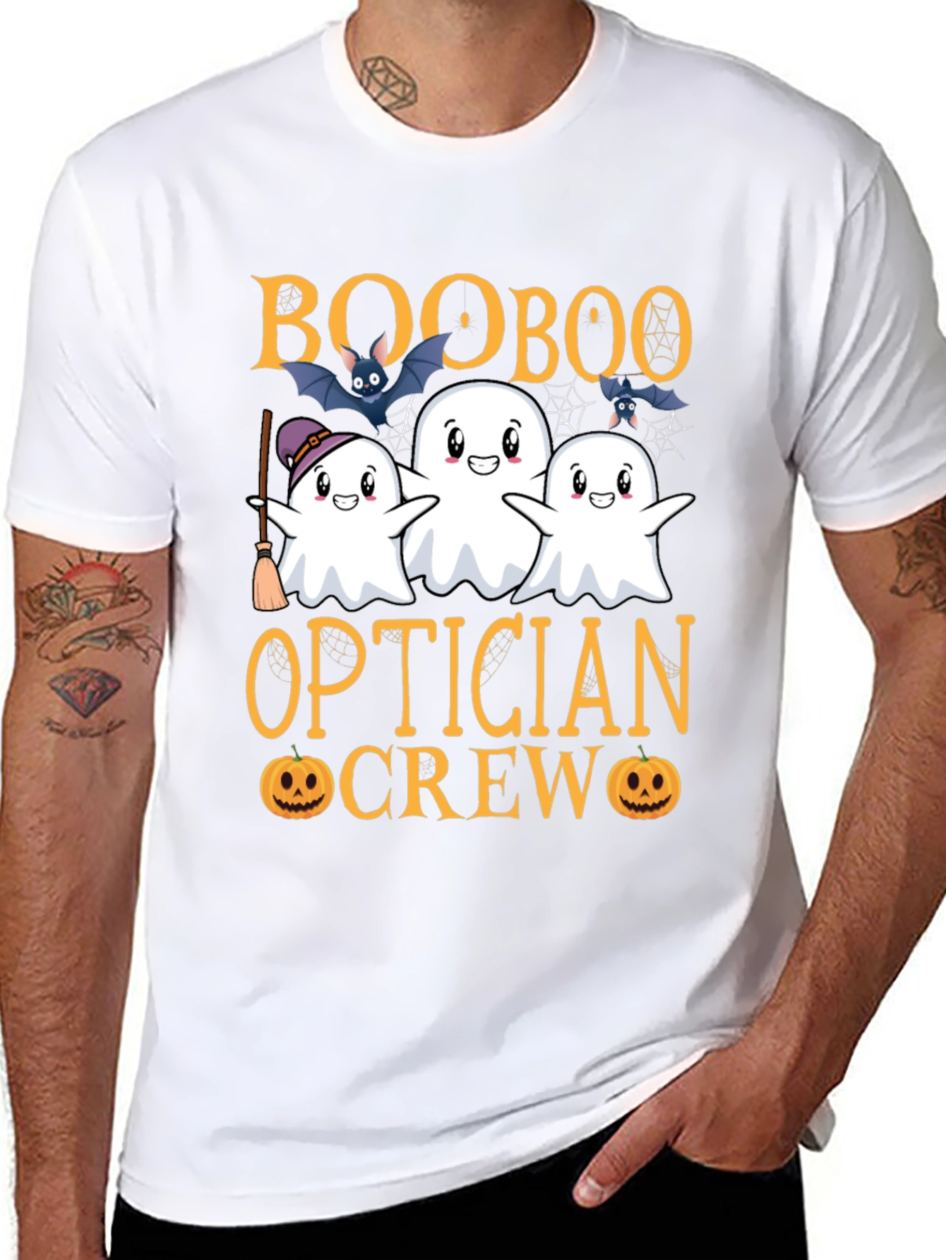 Boo Boo Optician Crew Halloween T-Shirt
