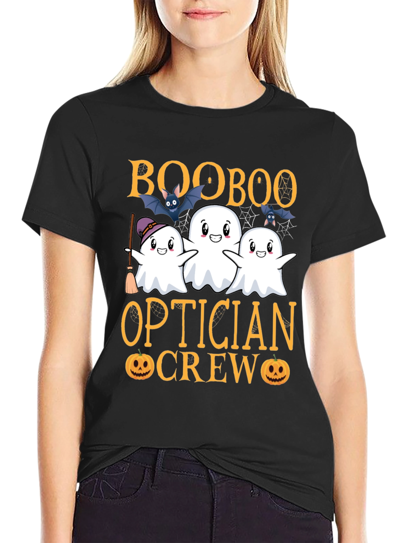 Boo Boo Optician Crew Halloween T-Shirt
