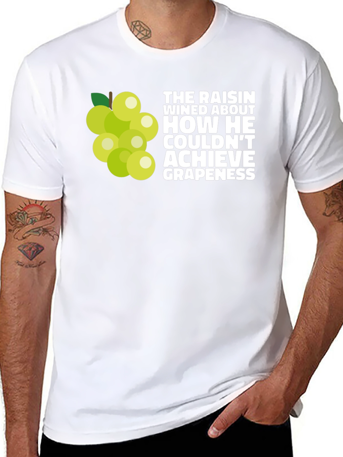 Funny Raisin Wine Grape T-Shirt