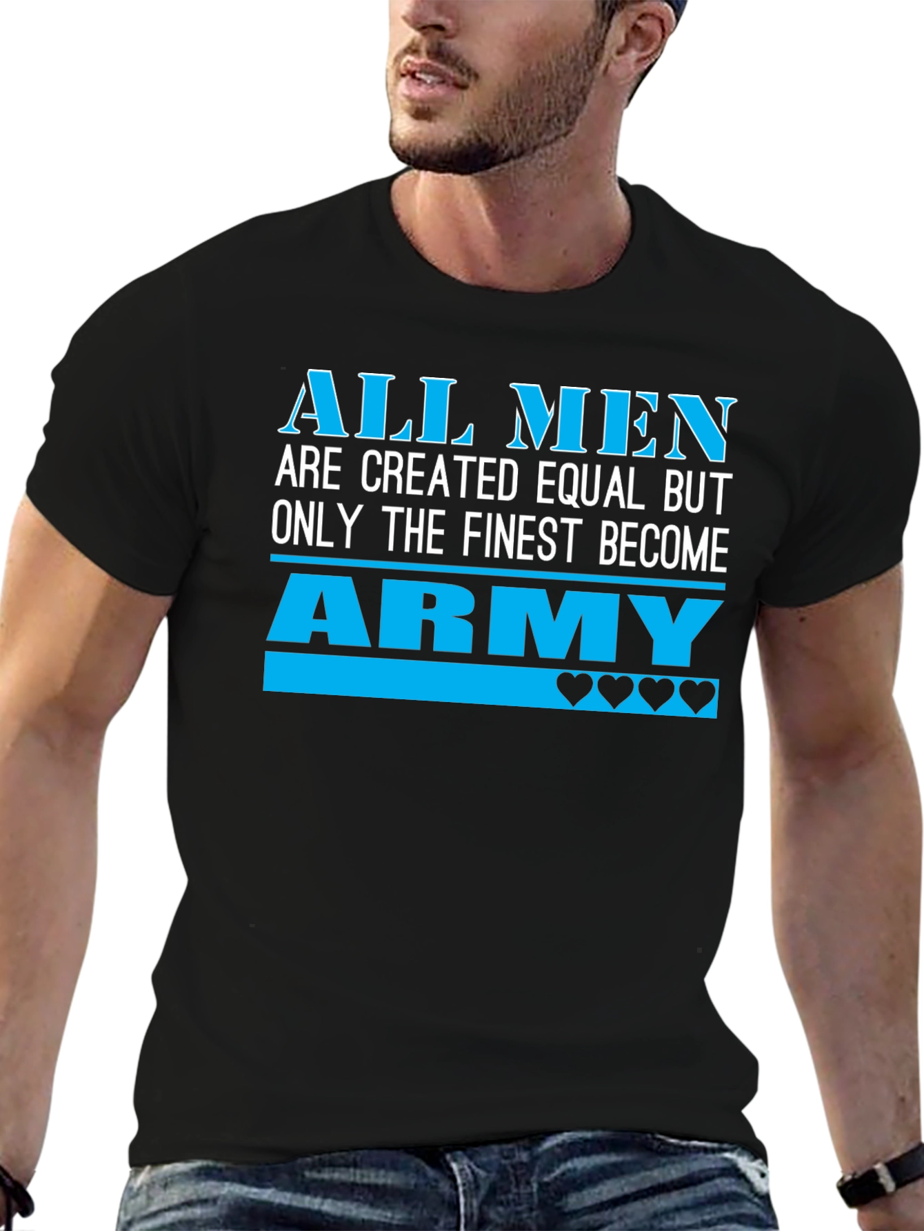 Finest Become Army Graphic Tee - Mens