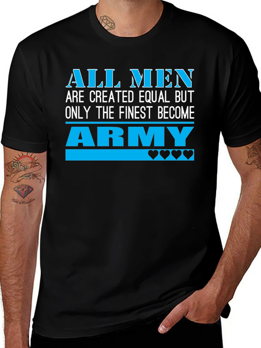 Finest Become Army Graphic Tee - Mens
