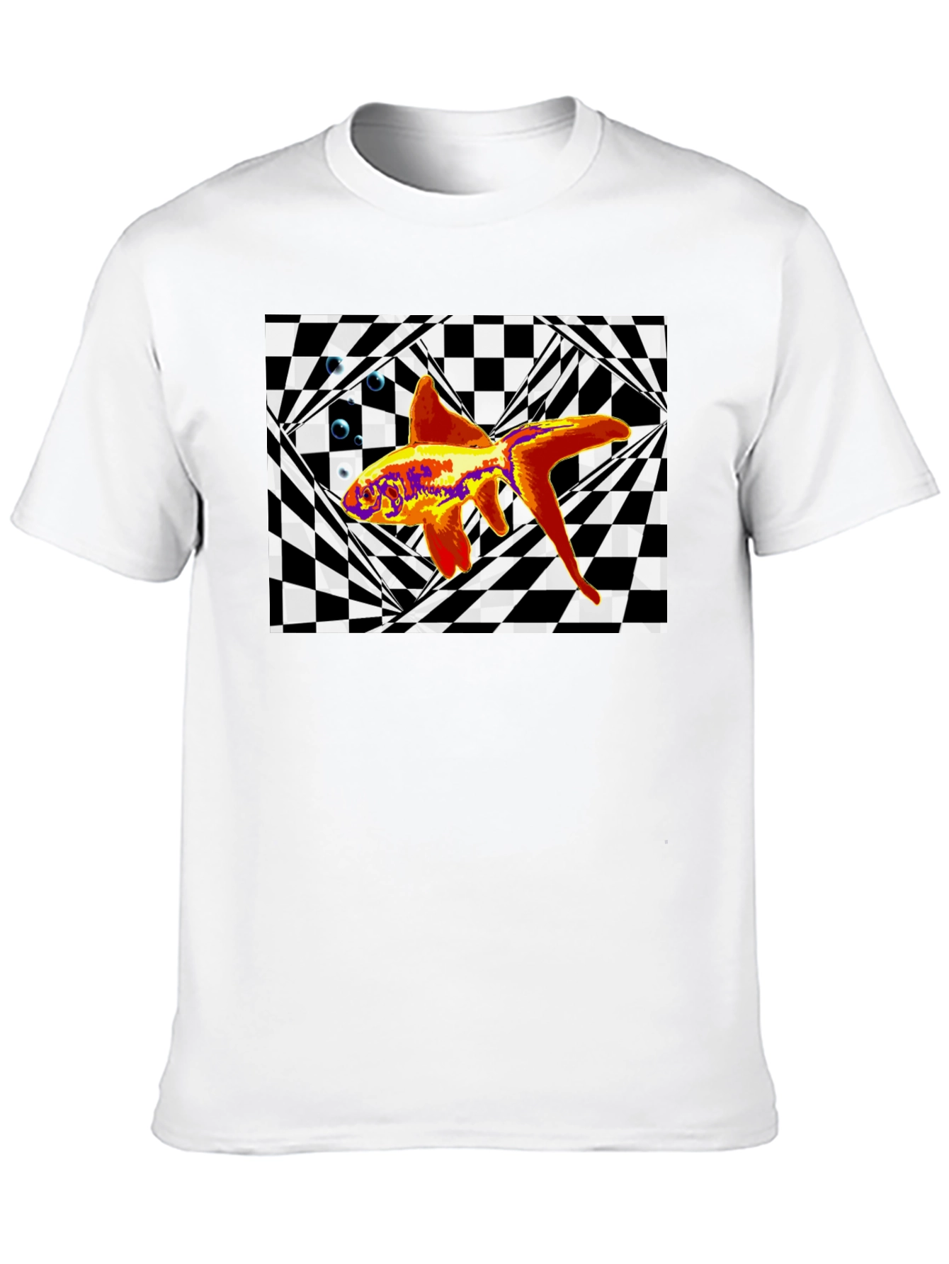 Abstract Goldfish T-Shirt