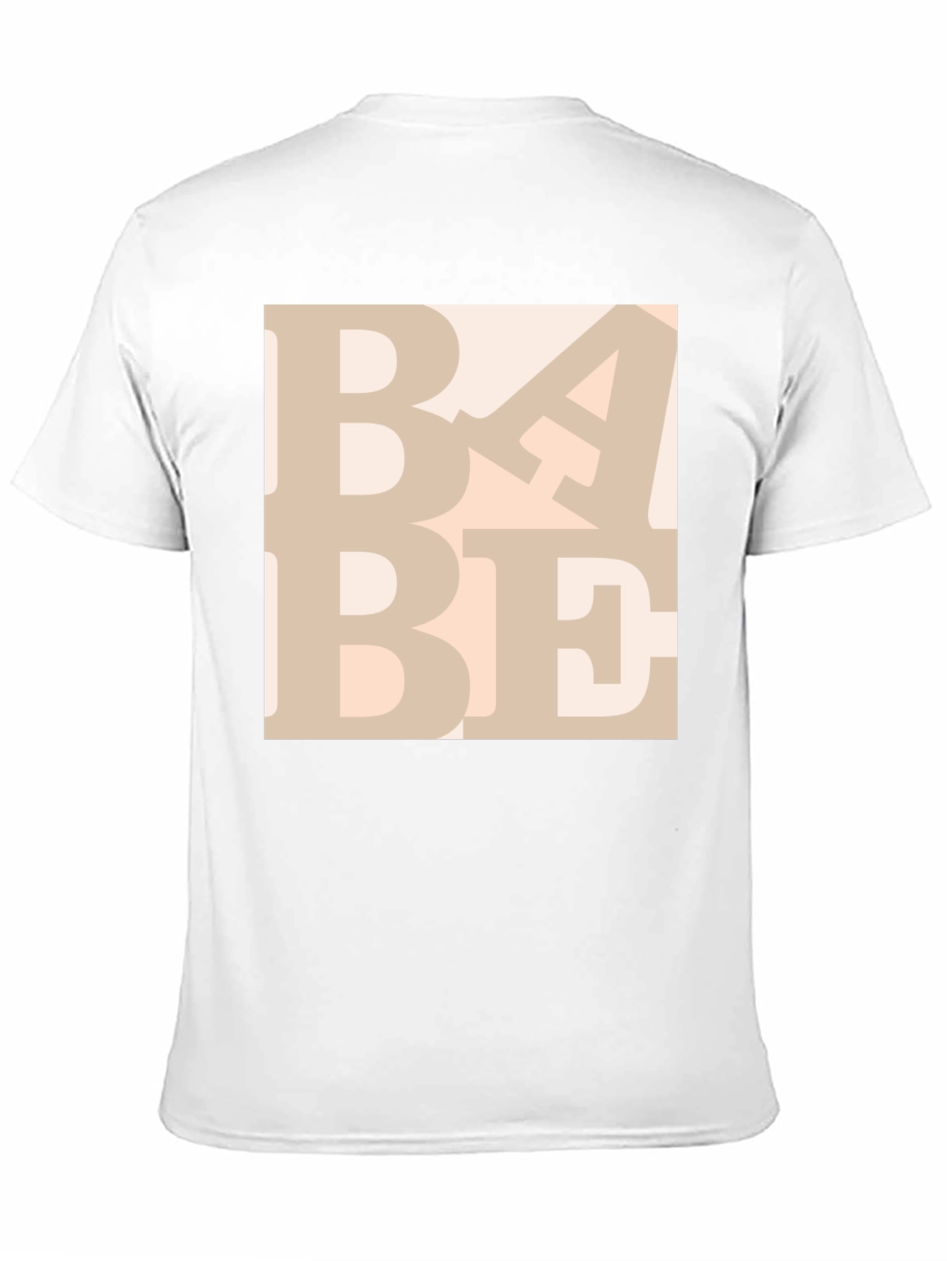 BABE Graphic Print Crewneck T-Shirt