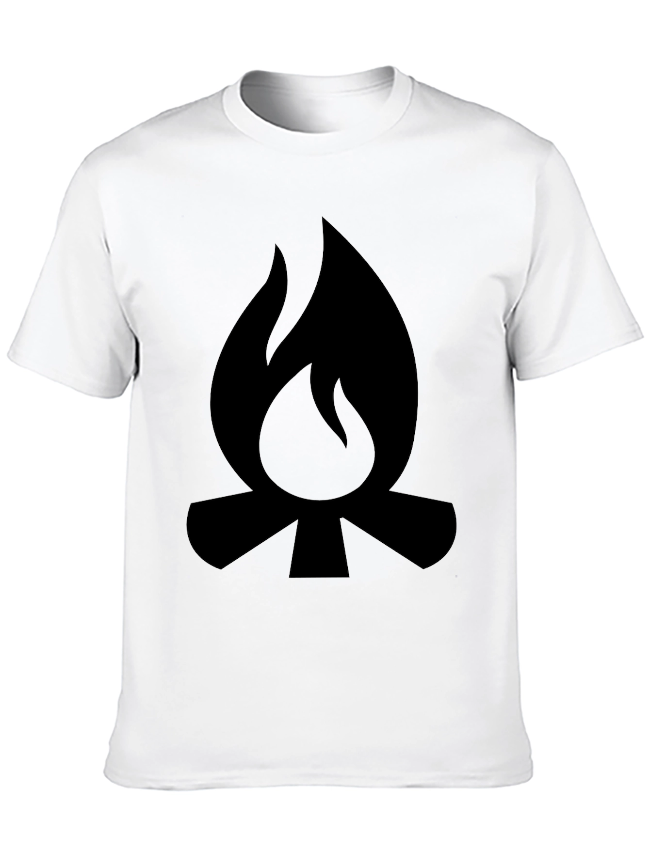Campfire Graphic Tee - Black
