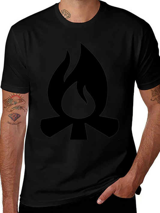 Campfire Graphic Tee - Black