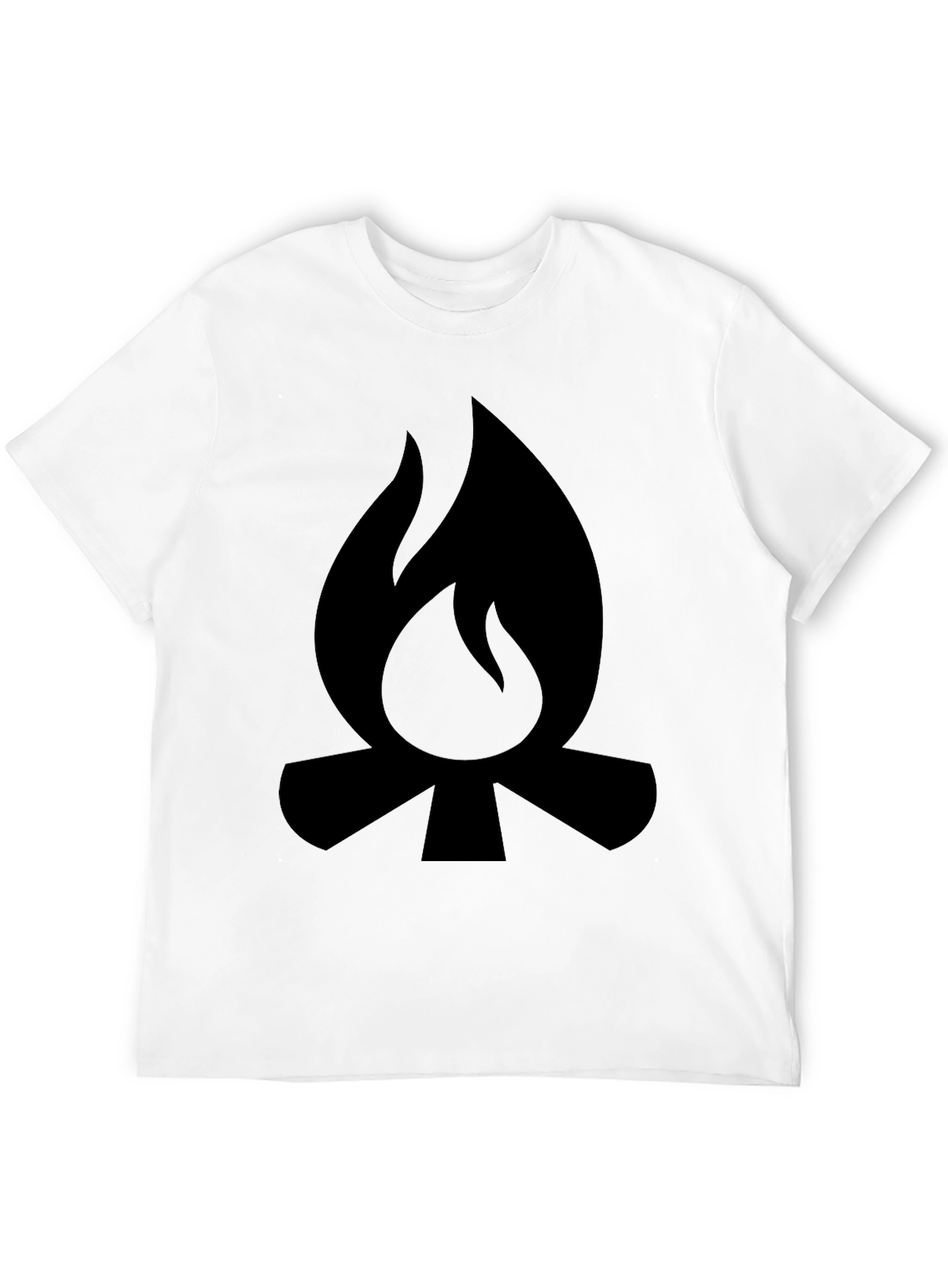 Campfire Graphic Tee - Black