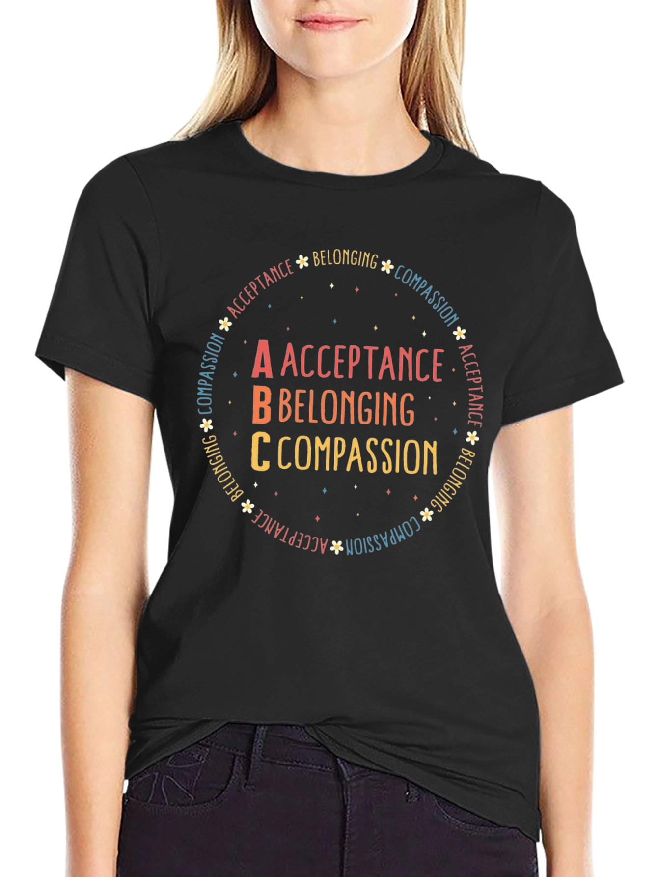Acceptance Belonging Compassion ABC T-Shirt