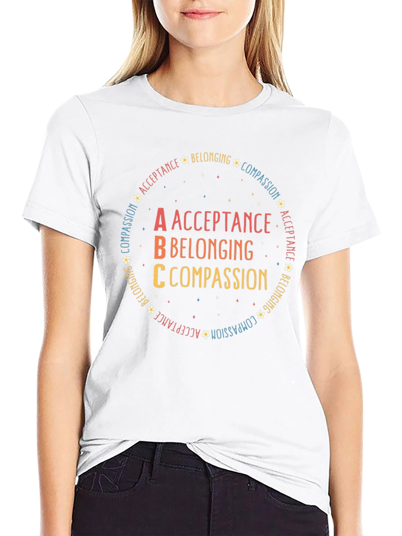 Acceptance Belonging Compassion ABC T-Shirt