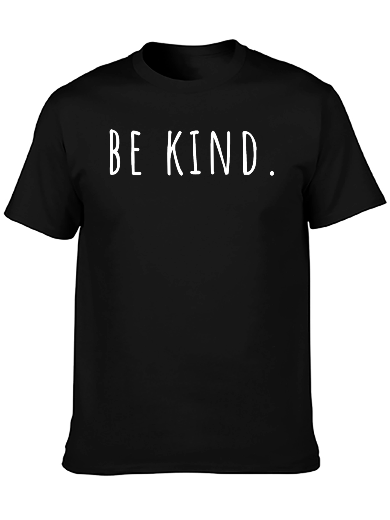 Be Kind Graphic Tee - Soft Black T-Shirt