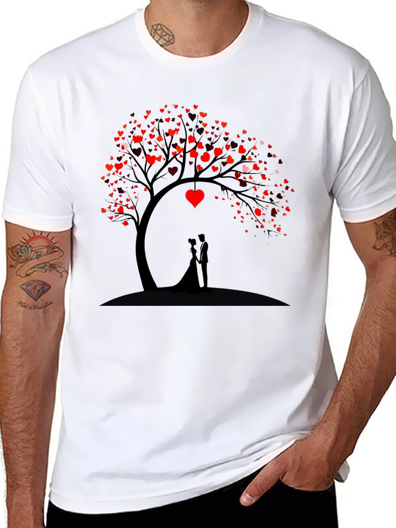 Heart Tree Love T-Shirt