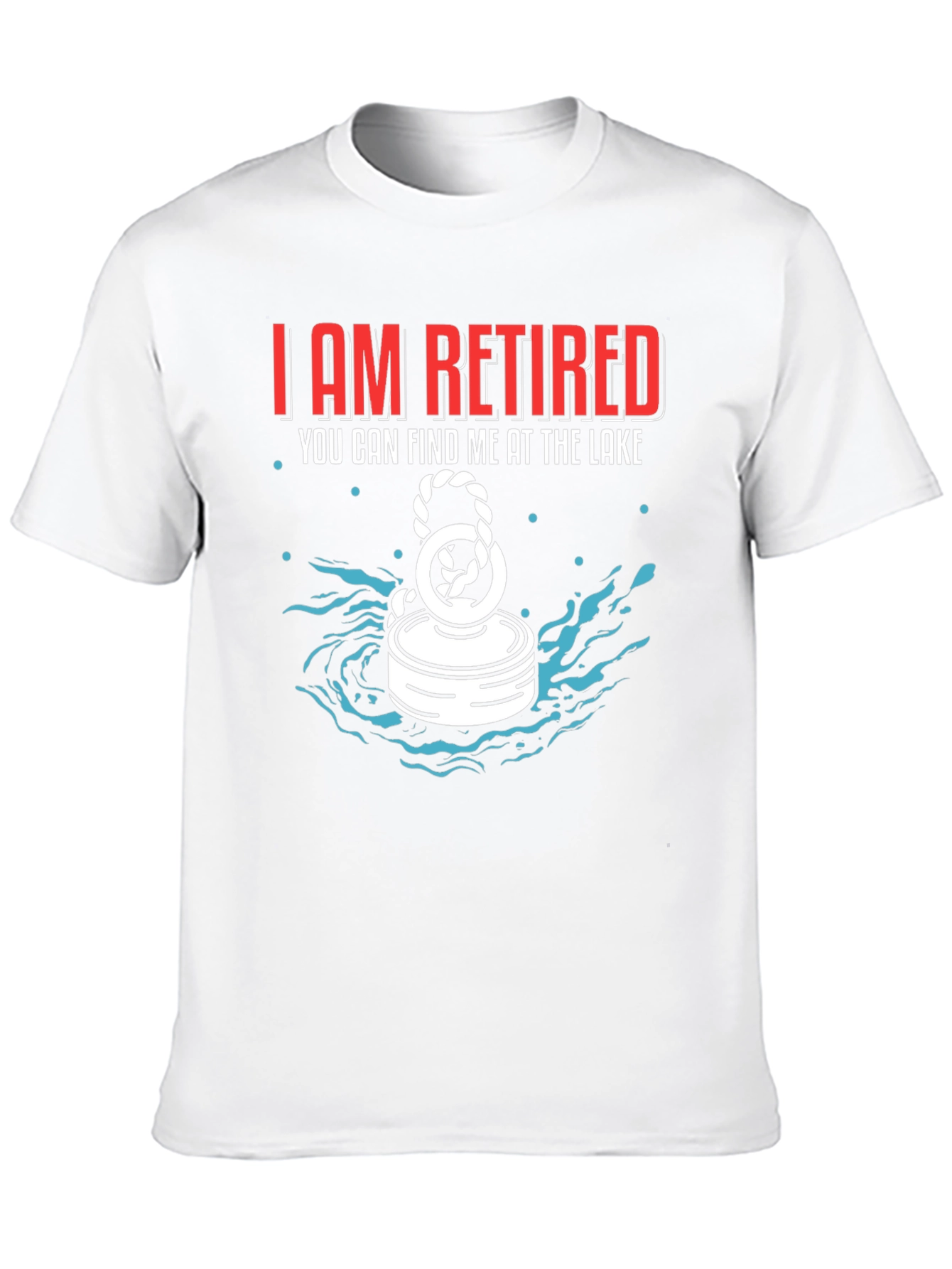 Retired Lake Magnet Fishing T-Shirt