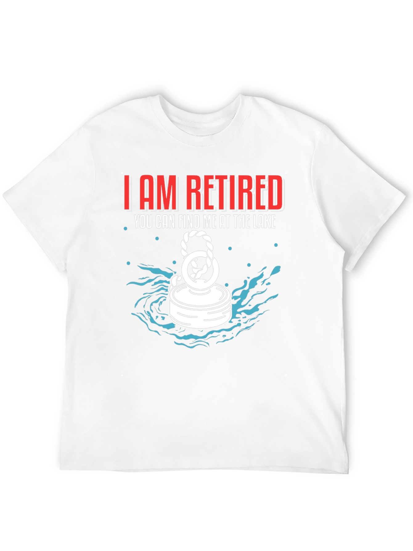 Retired Lake Magnet Fishing T-Shirt