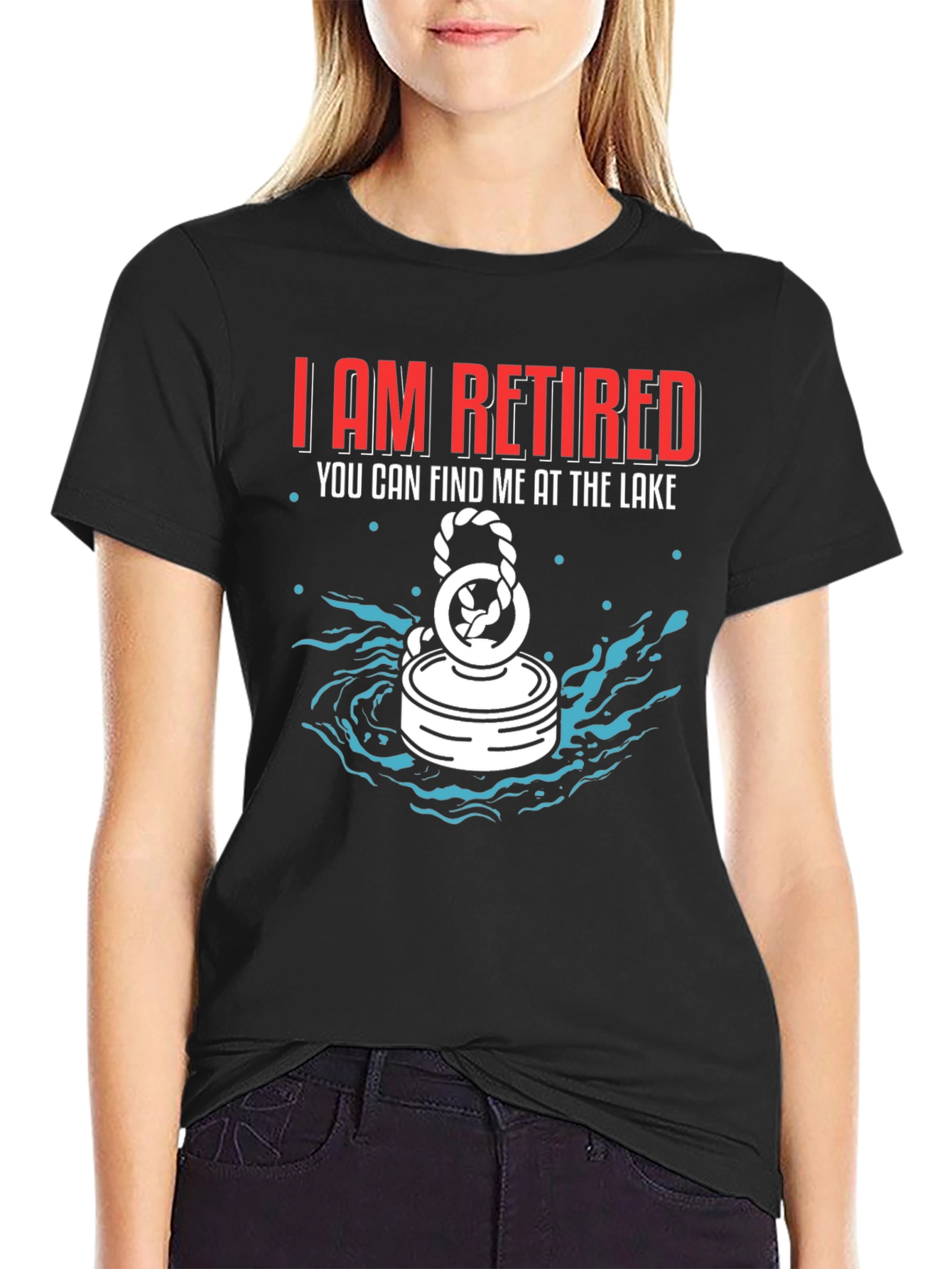 Retired Lake Magnet Fishing T-Shirt