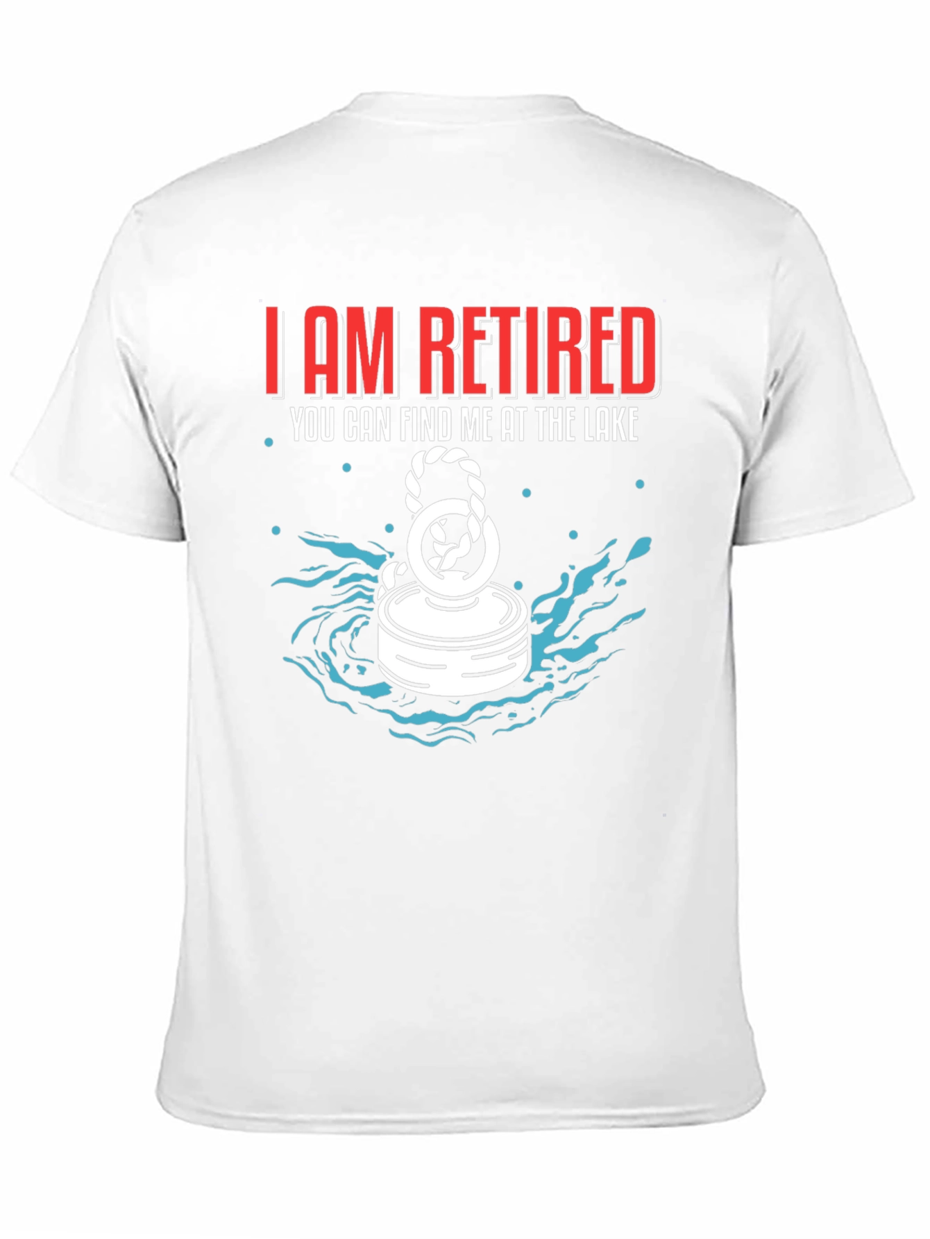 Retired Lake Magnet Fishing T-Shirt