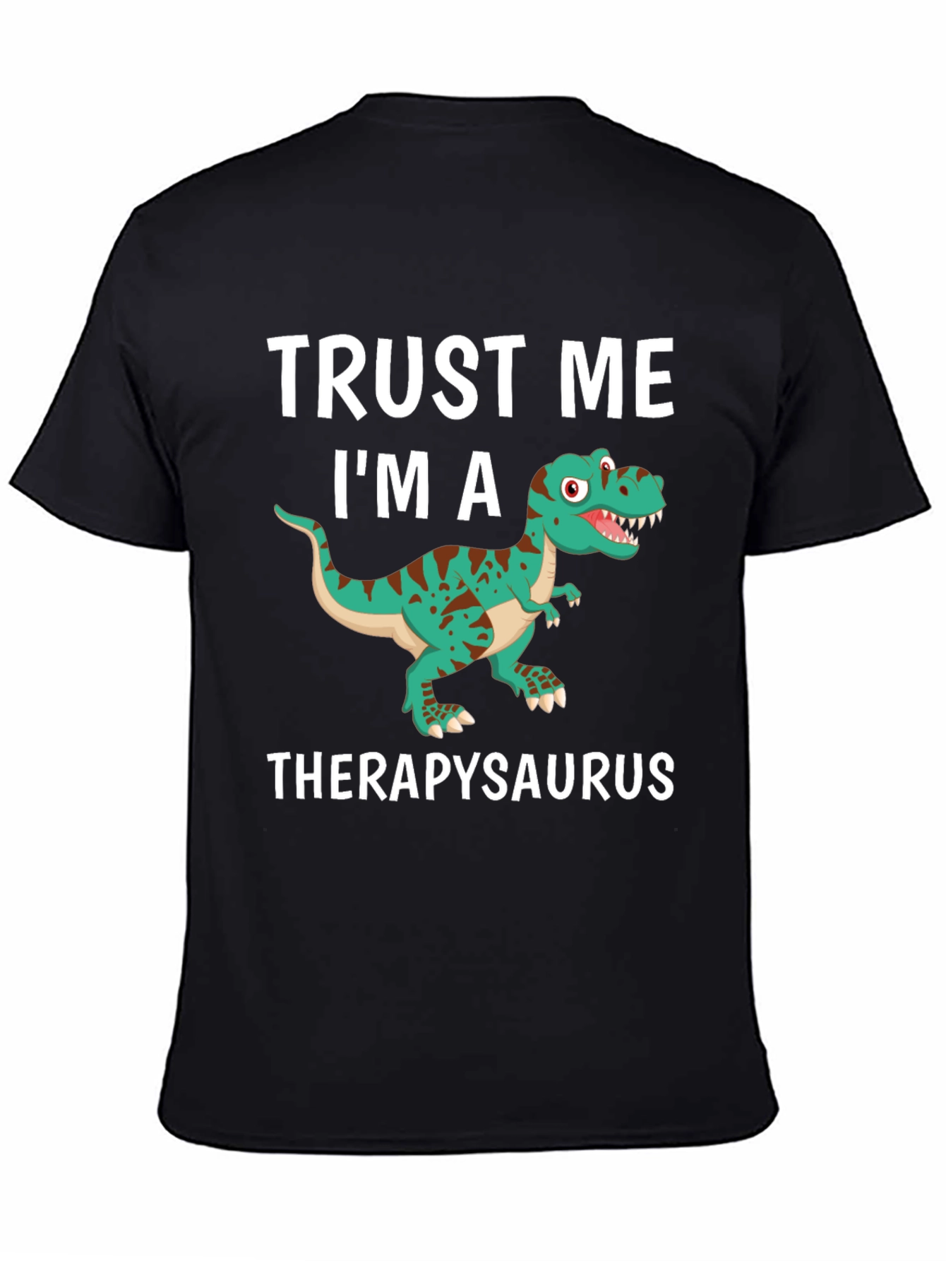 Therapysaurus T-Shirt - Funny Dinosaur Therapy Tee