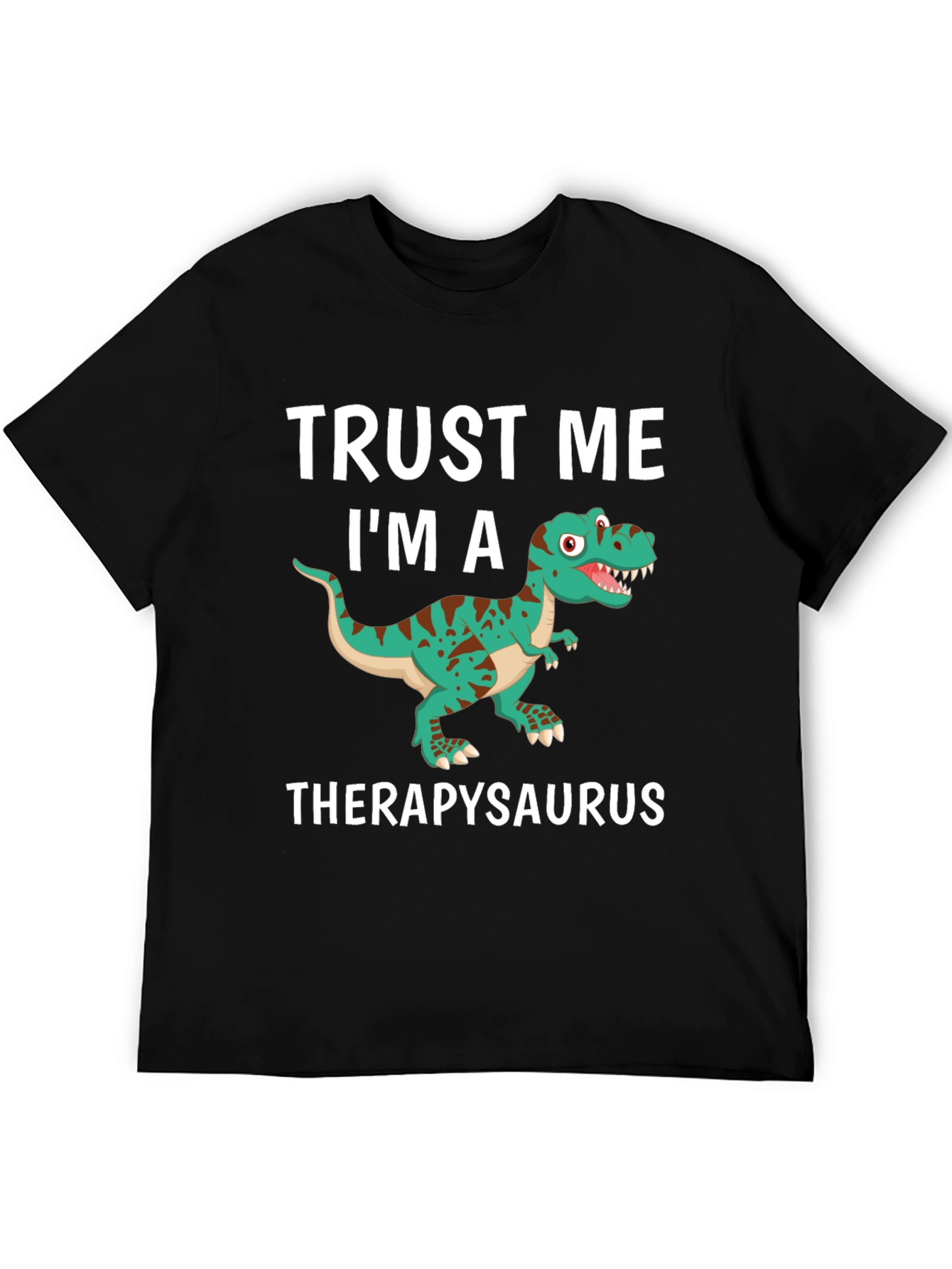 Therapysaurus T-Shirt - Funny Dinosaur Therapy Tee