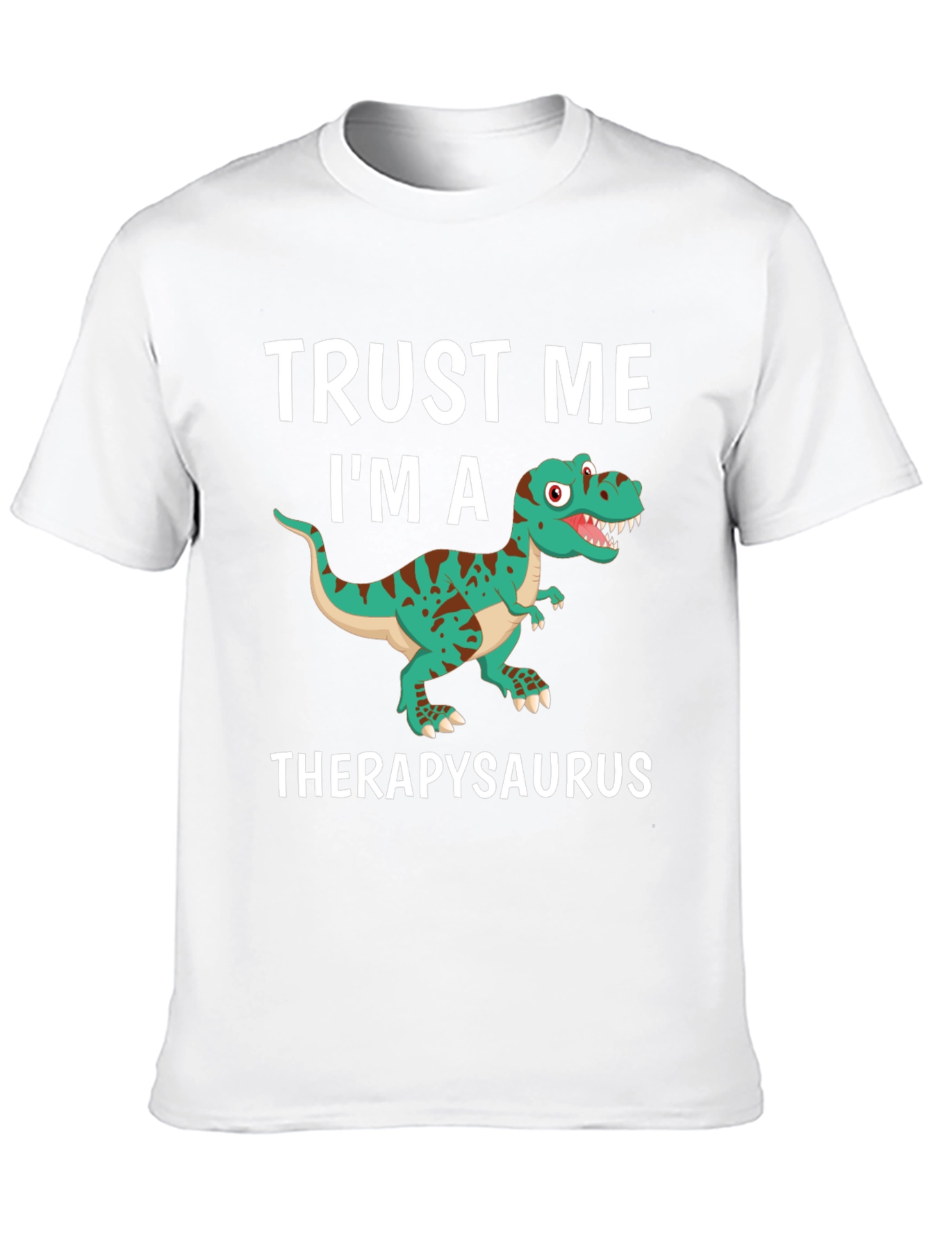 Therapysaurus T-Shirt - Funny Dinosaur Therapy Tee