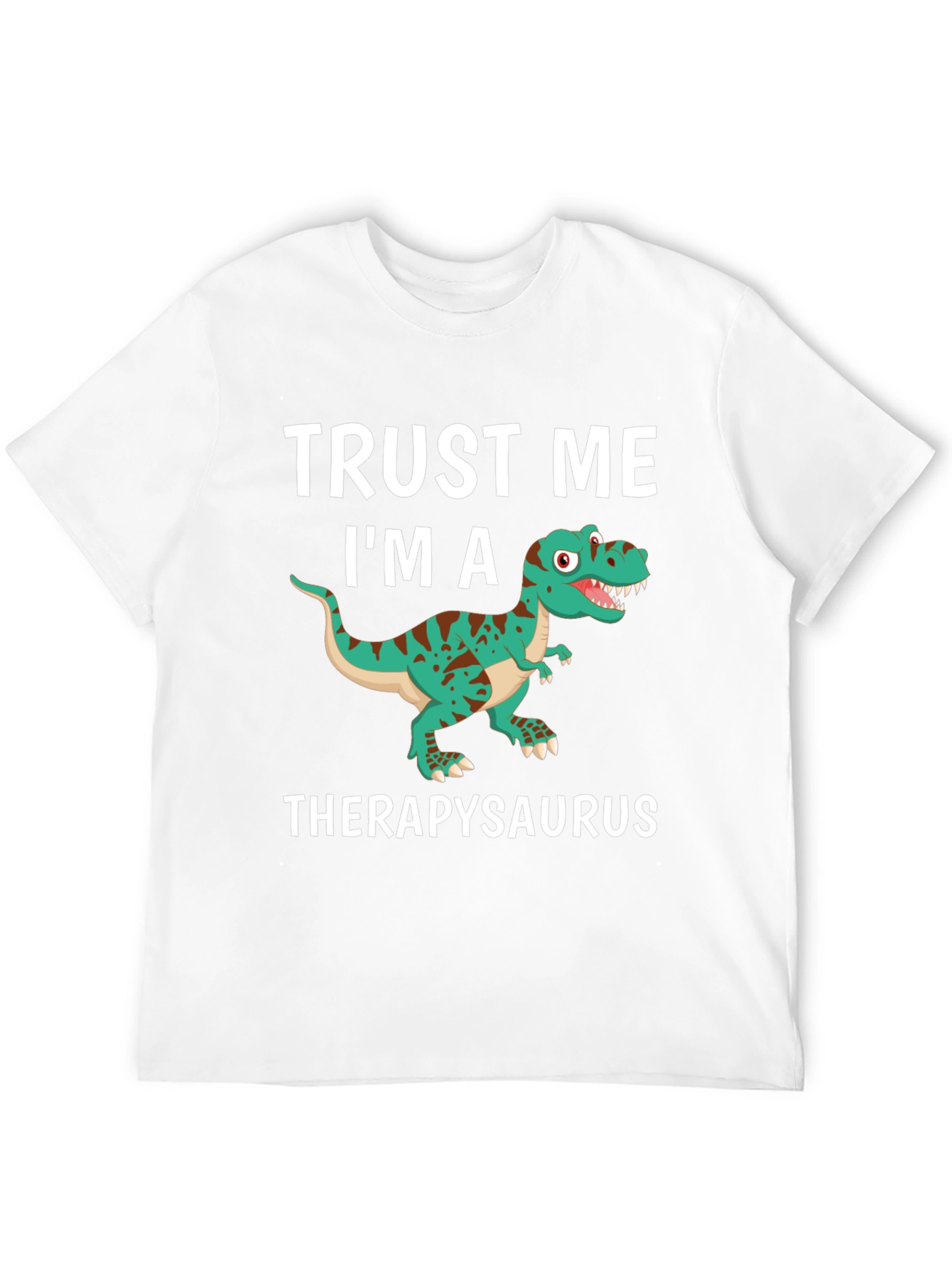 Therapysaurus T-Shirt - Funny Dinosaur Therapy Tee