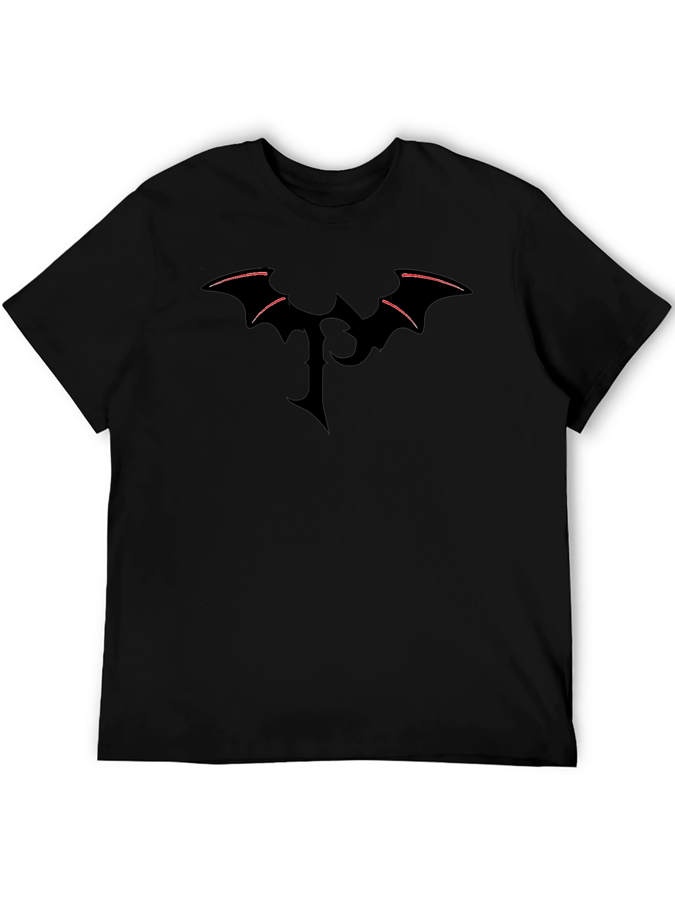 Dark Fantasy T-Shirt - Bat Wing Emblem