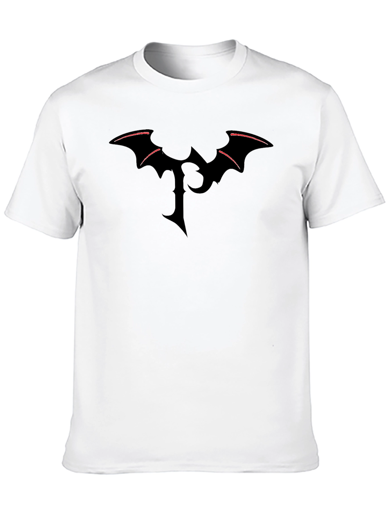 Dark Fantasy T-Shirt - Bat Wing Emblem
