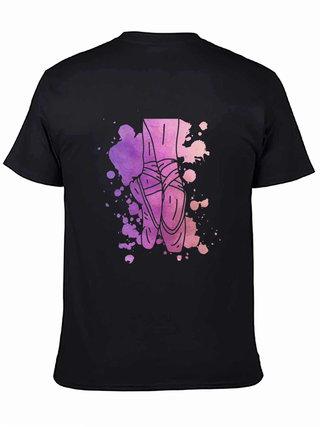 Ballet Pointe Shoes Graphic Tee - Artistic Design