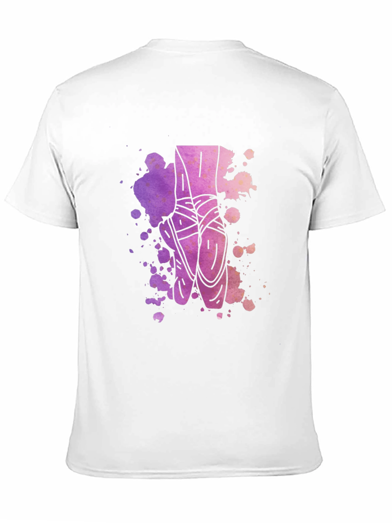 Ballet Pointe Shoes Graphic Tee - Artistic Design
