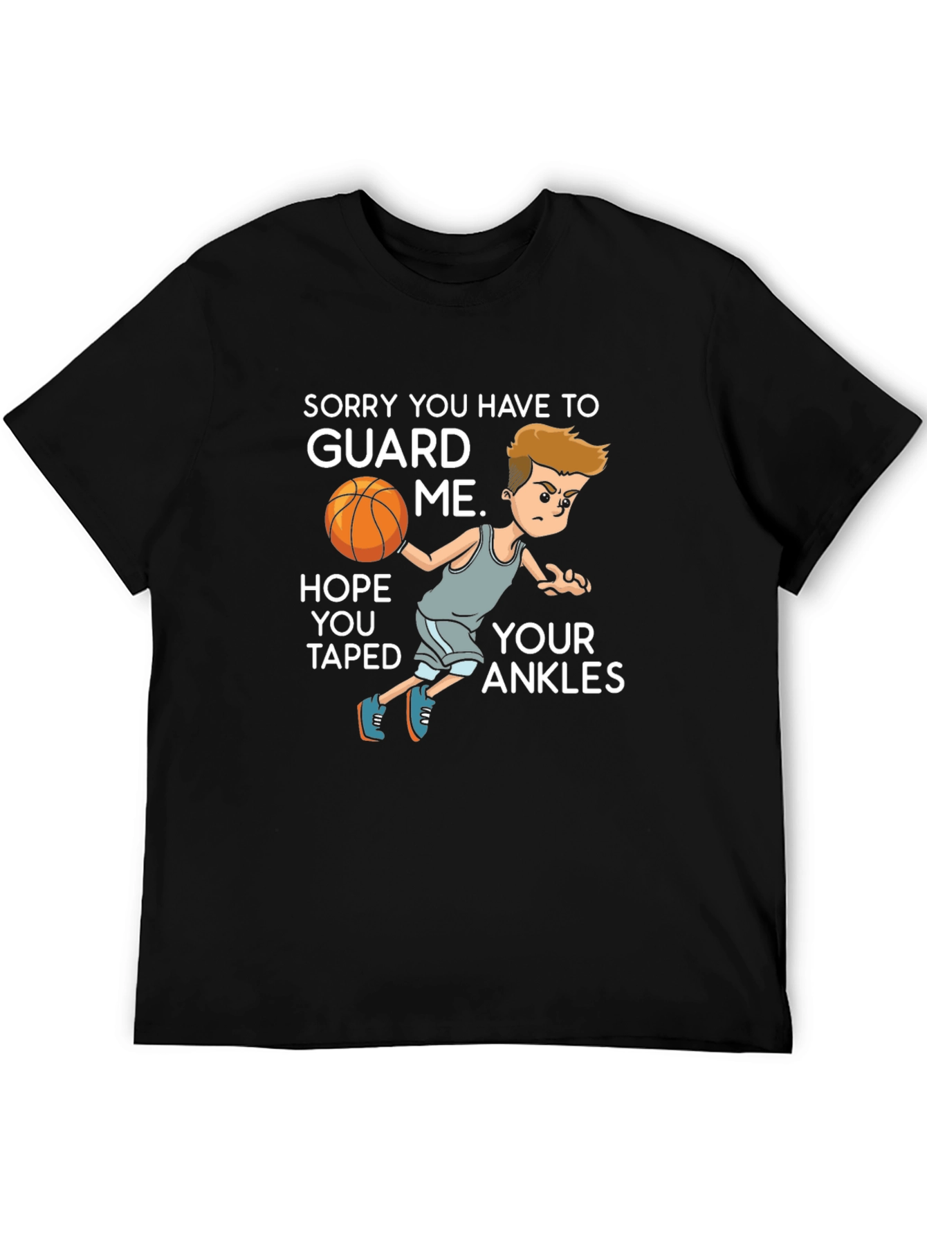 Guard Me Basketball Graphic T-Shirt