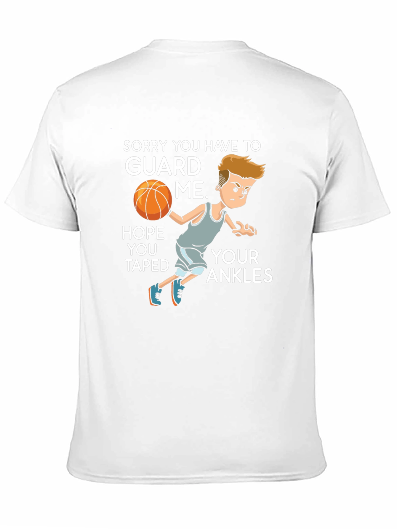 Guard Me Basketball Graphic T-Shirt