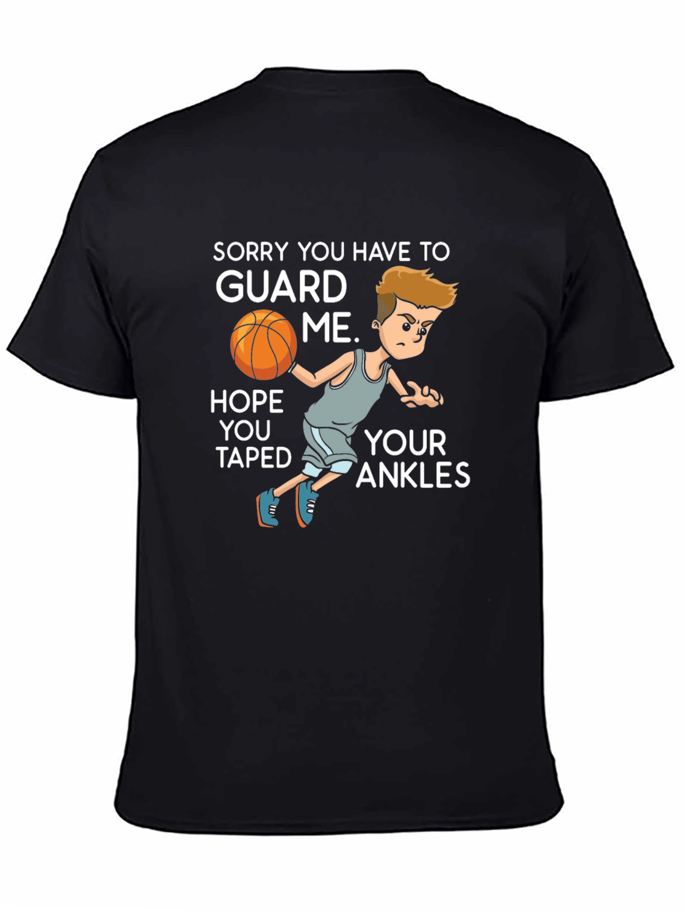 Guard Me Basketball Graphic T-Shirt