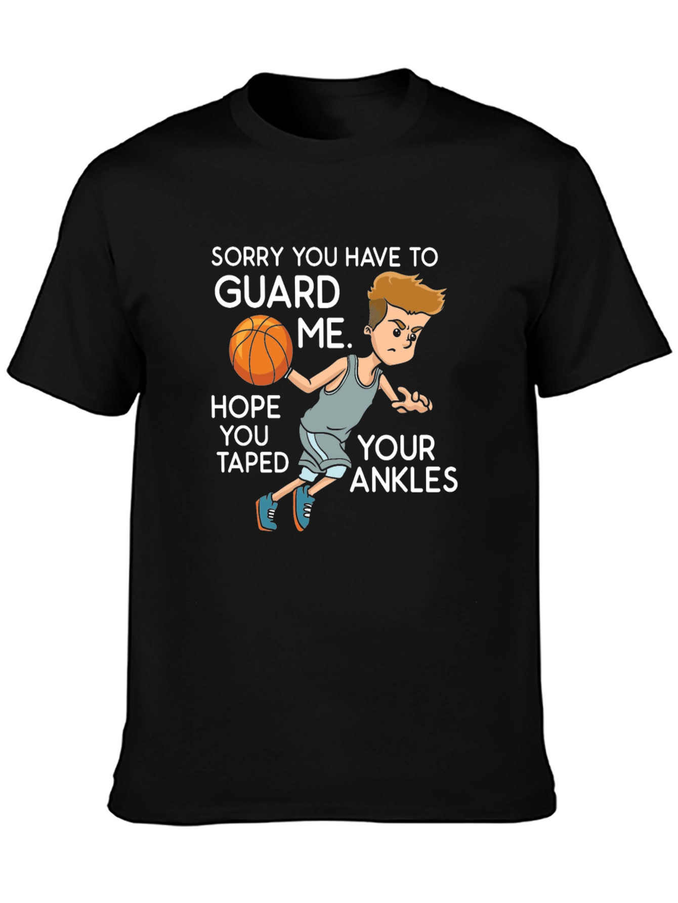 Guard Me Basketball Graphic T-Shirt