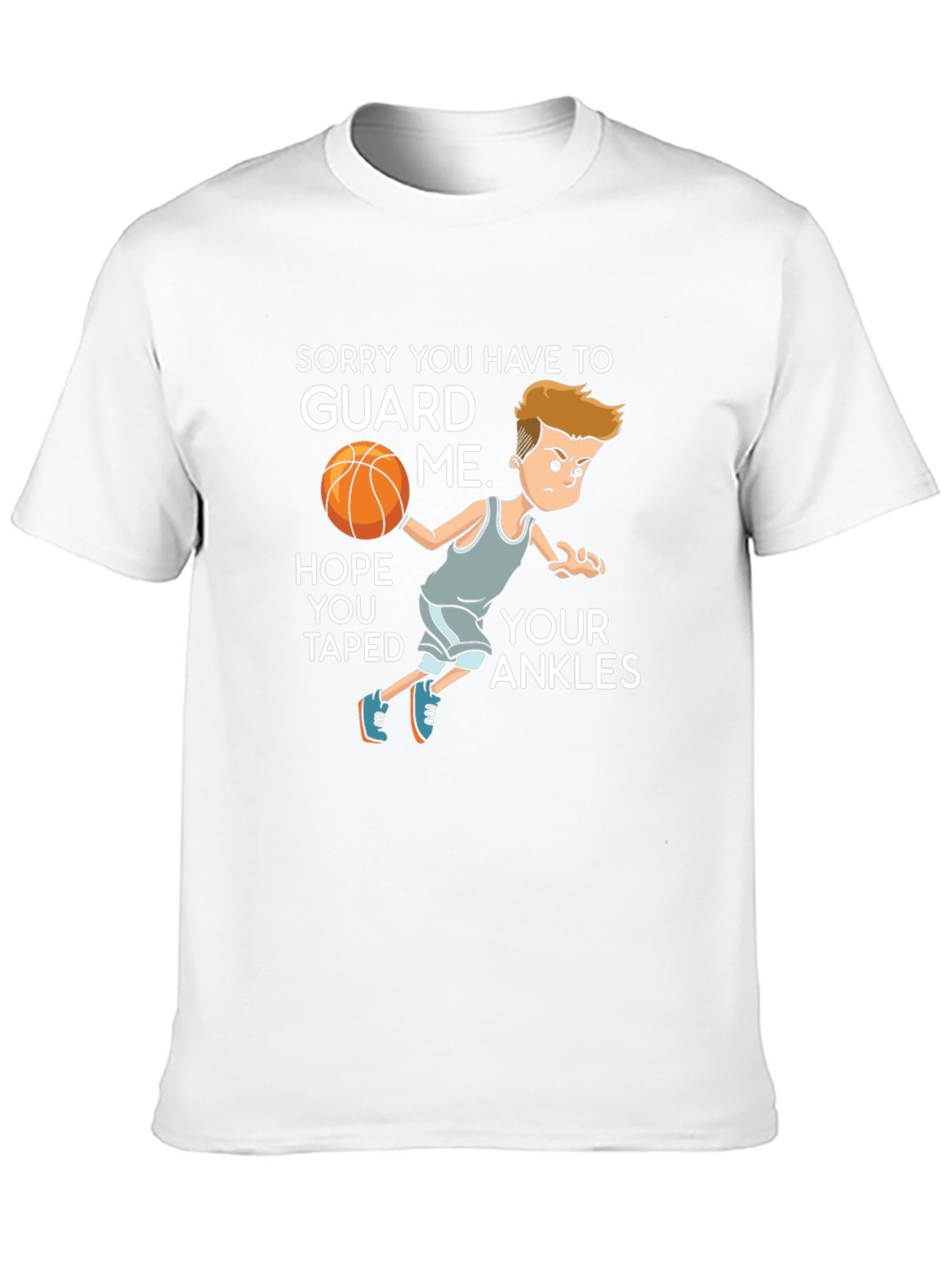 Guard Me Basketball Graphic T-Shirt