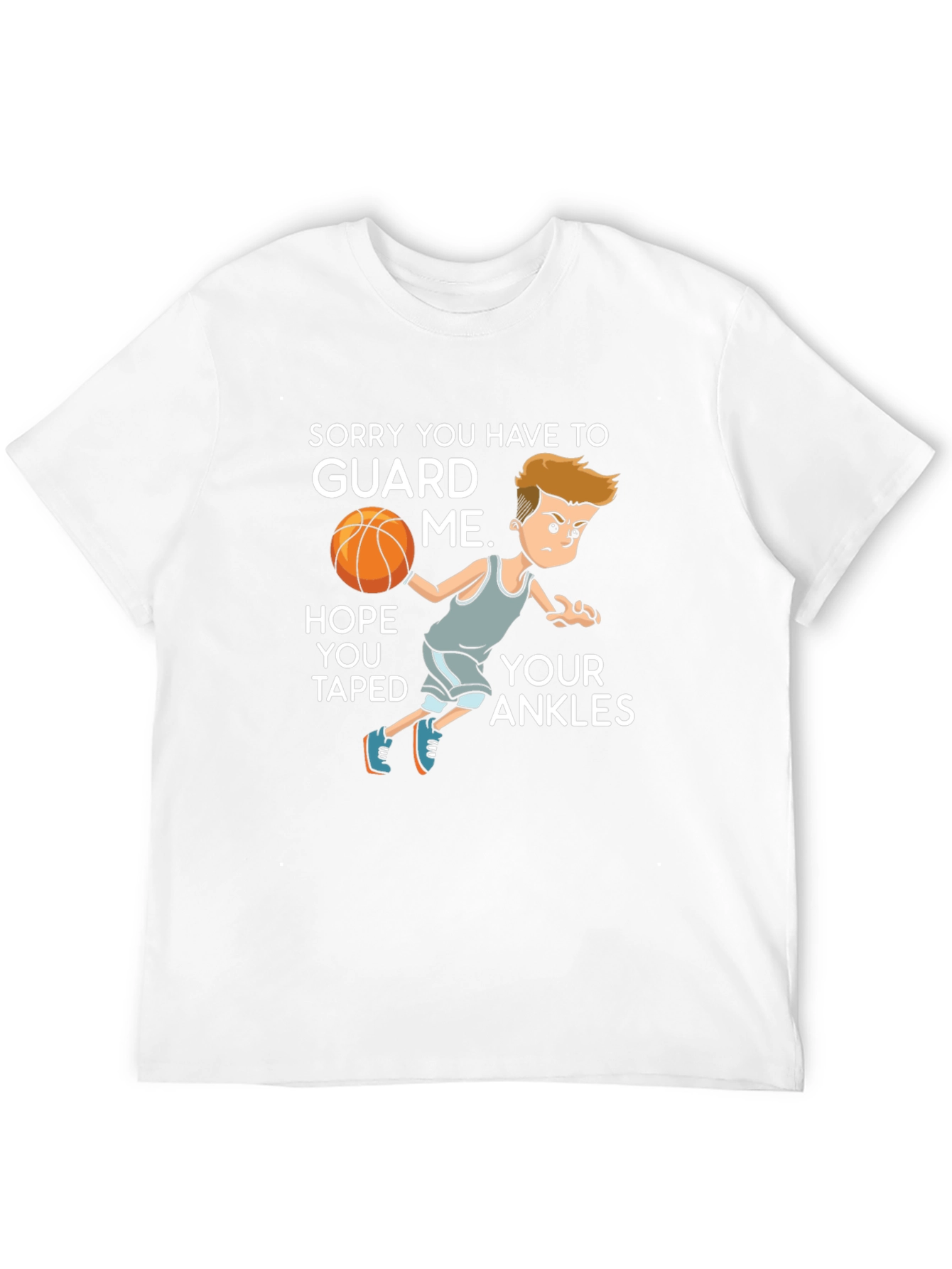 Guard Me Basketball Graphic T-Shirt