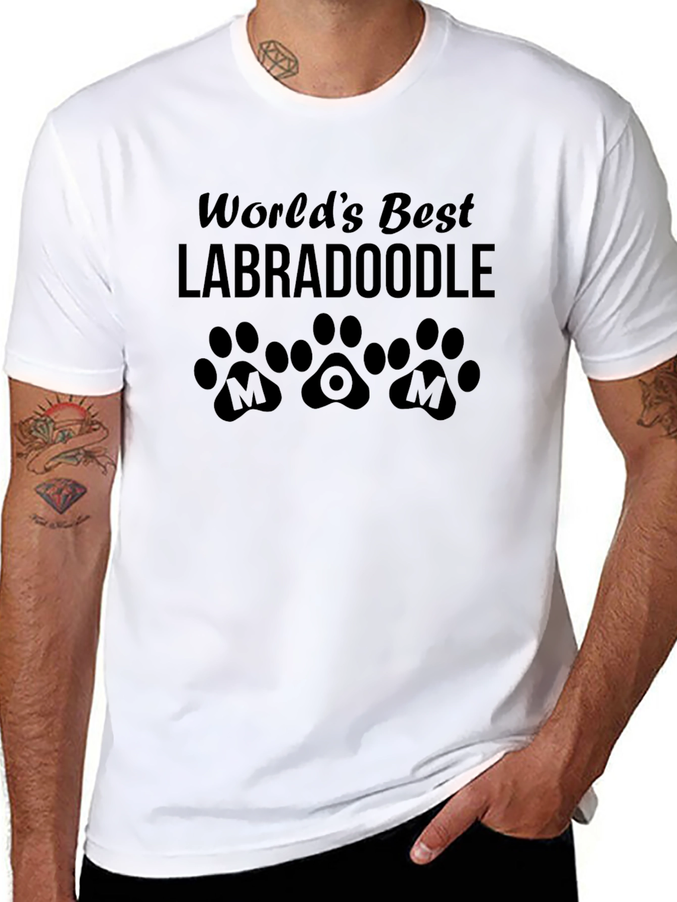 Worlds Best Labradoodle Mom T-Shirt