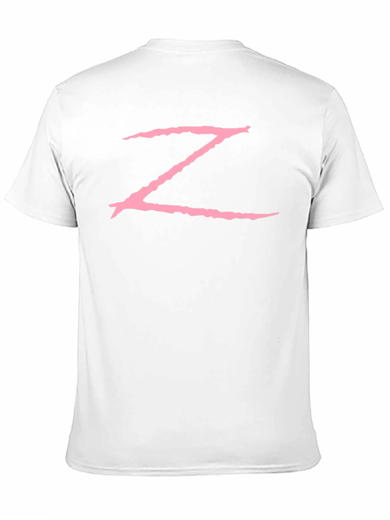 Pink Z Graphic Black Tee