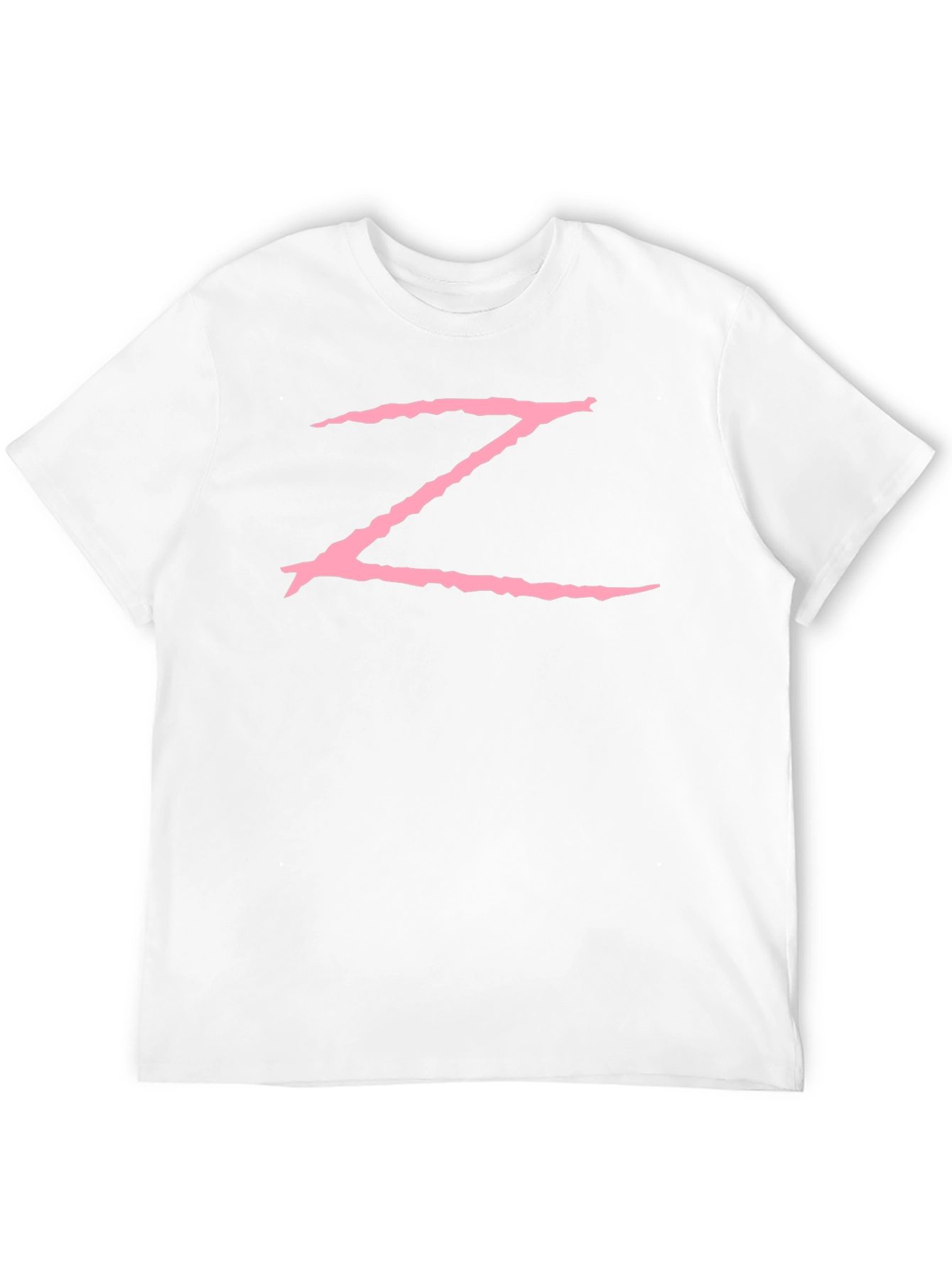 Pink Z Graphic Black Tee