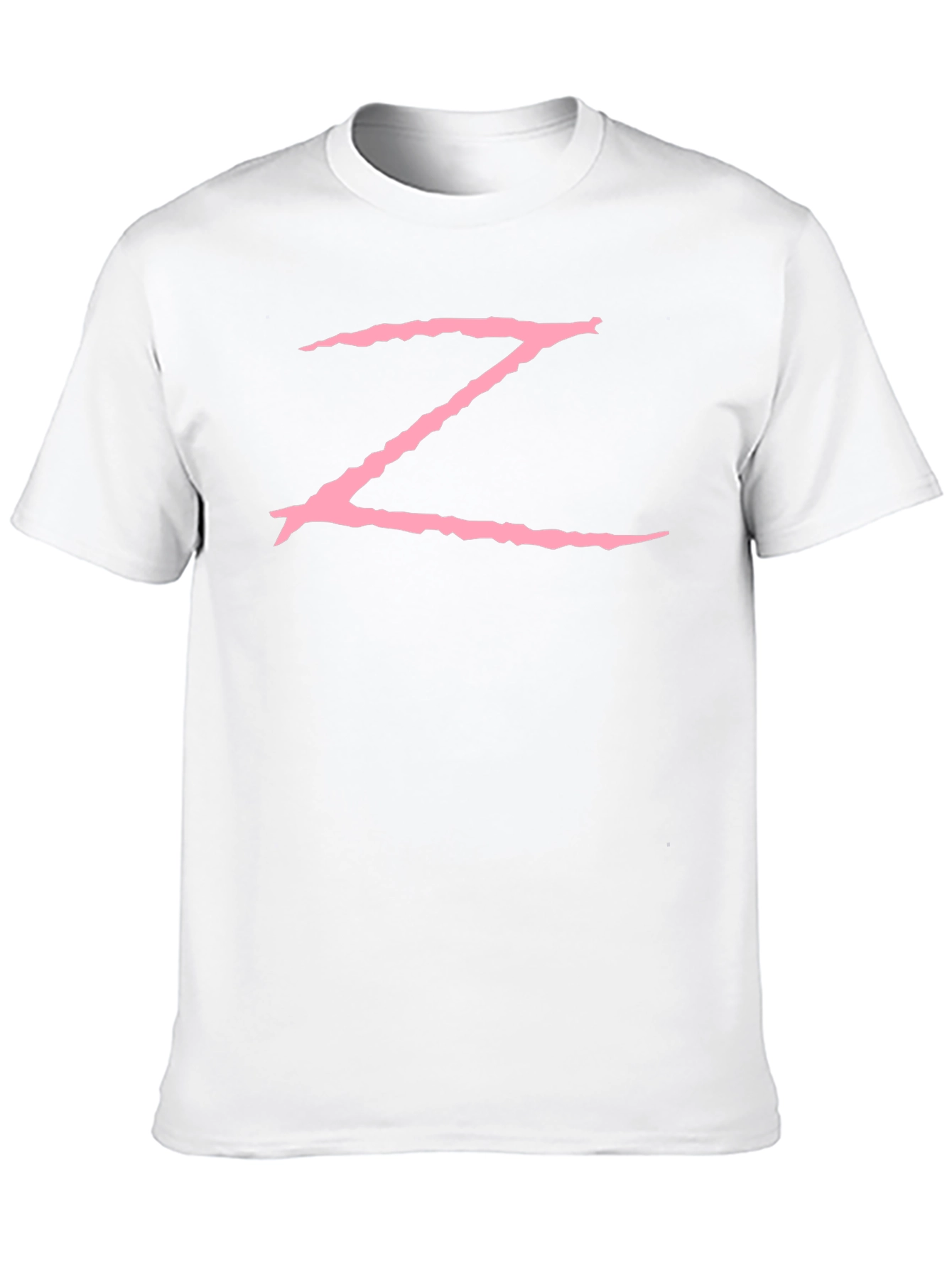 Pink Z Graphic Black Tee