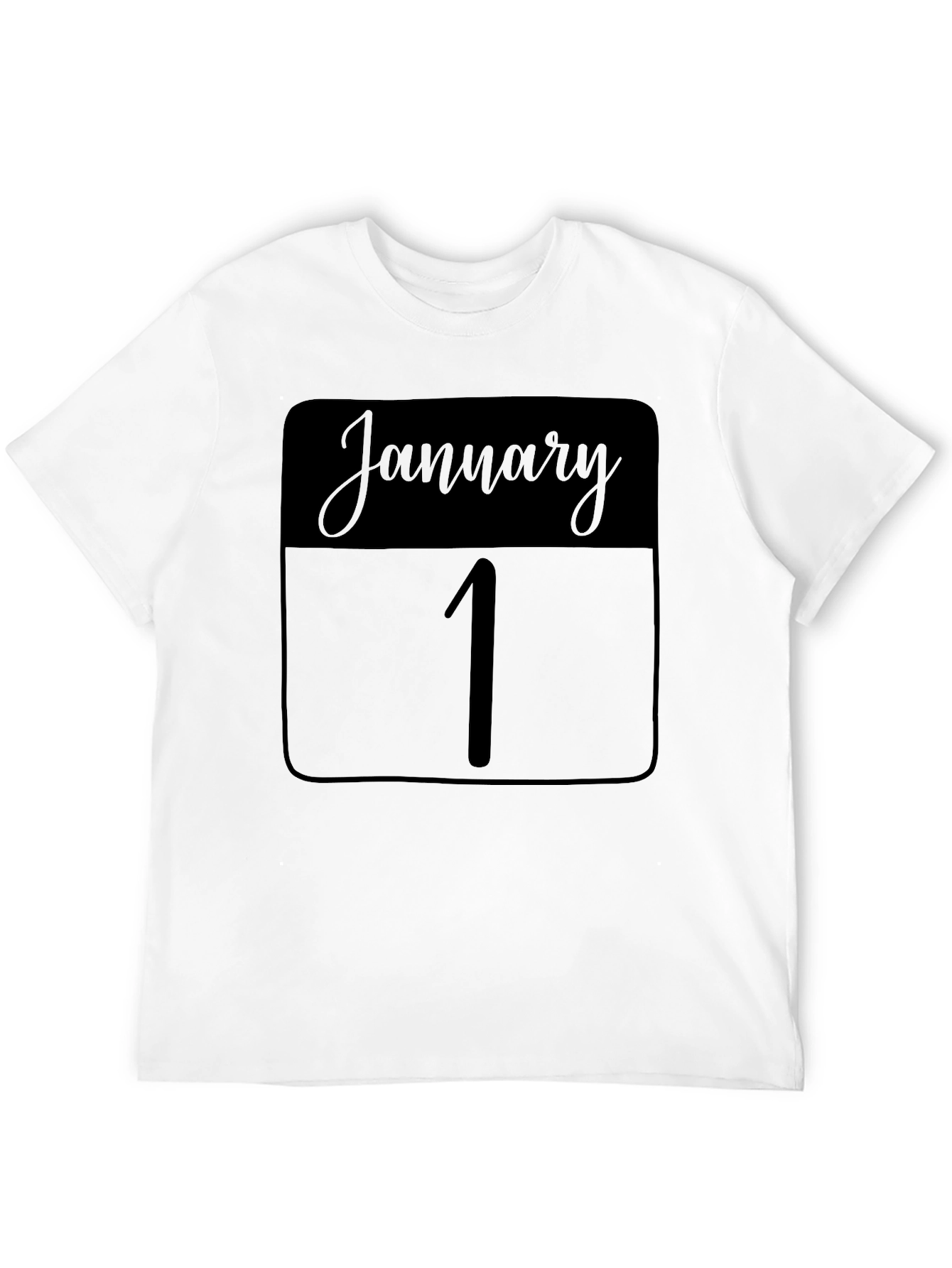 January 1st Date Graphic Tee