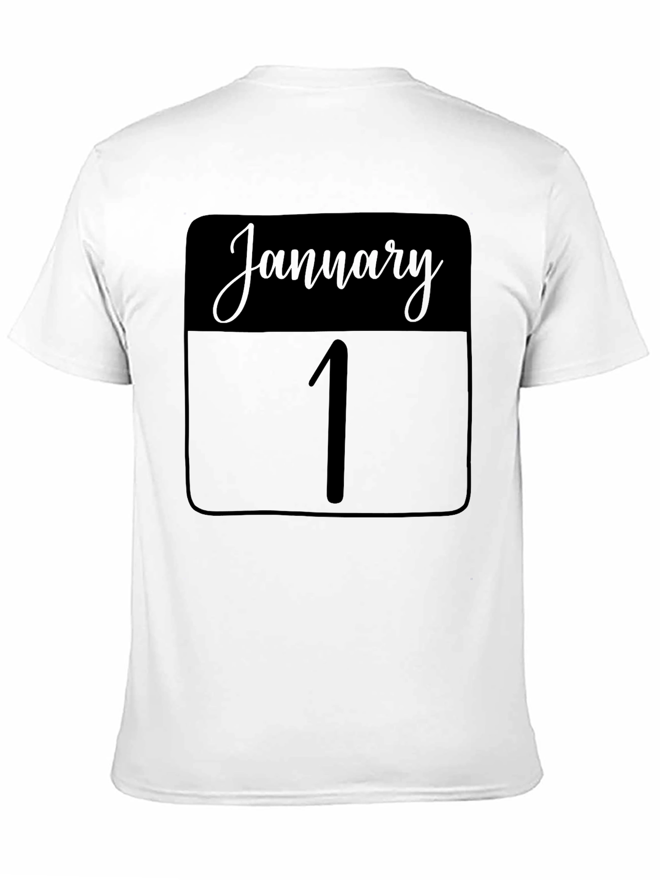 January 1st Date Graphic Tee
