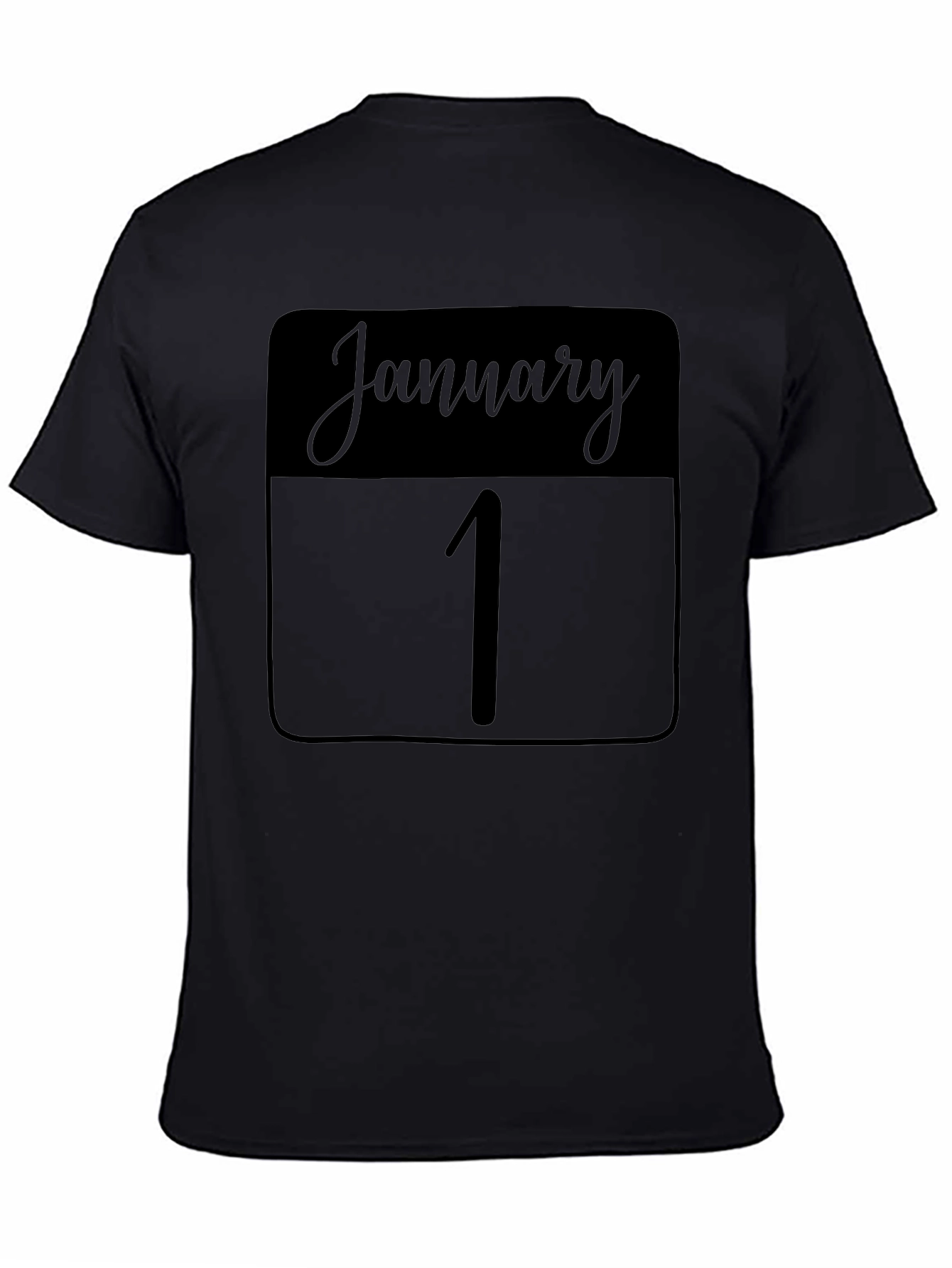 January 1st Date Graphic Tee